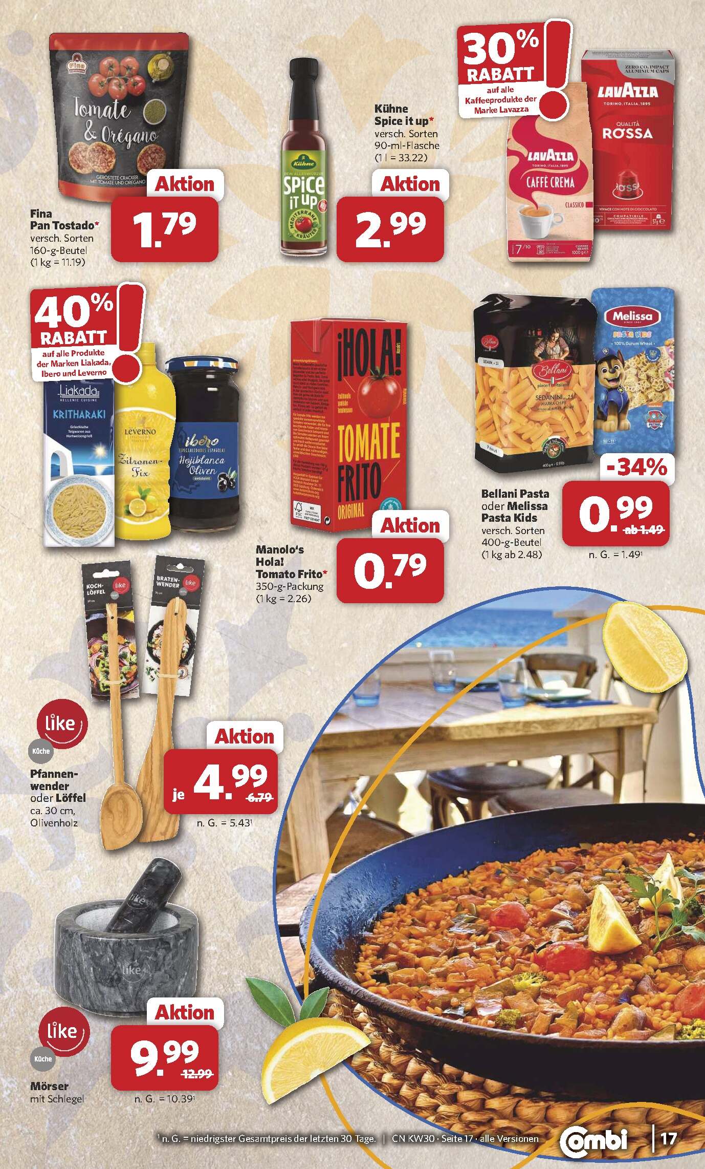 Combi Aktueller Prospekt ab Montag Seite 21