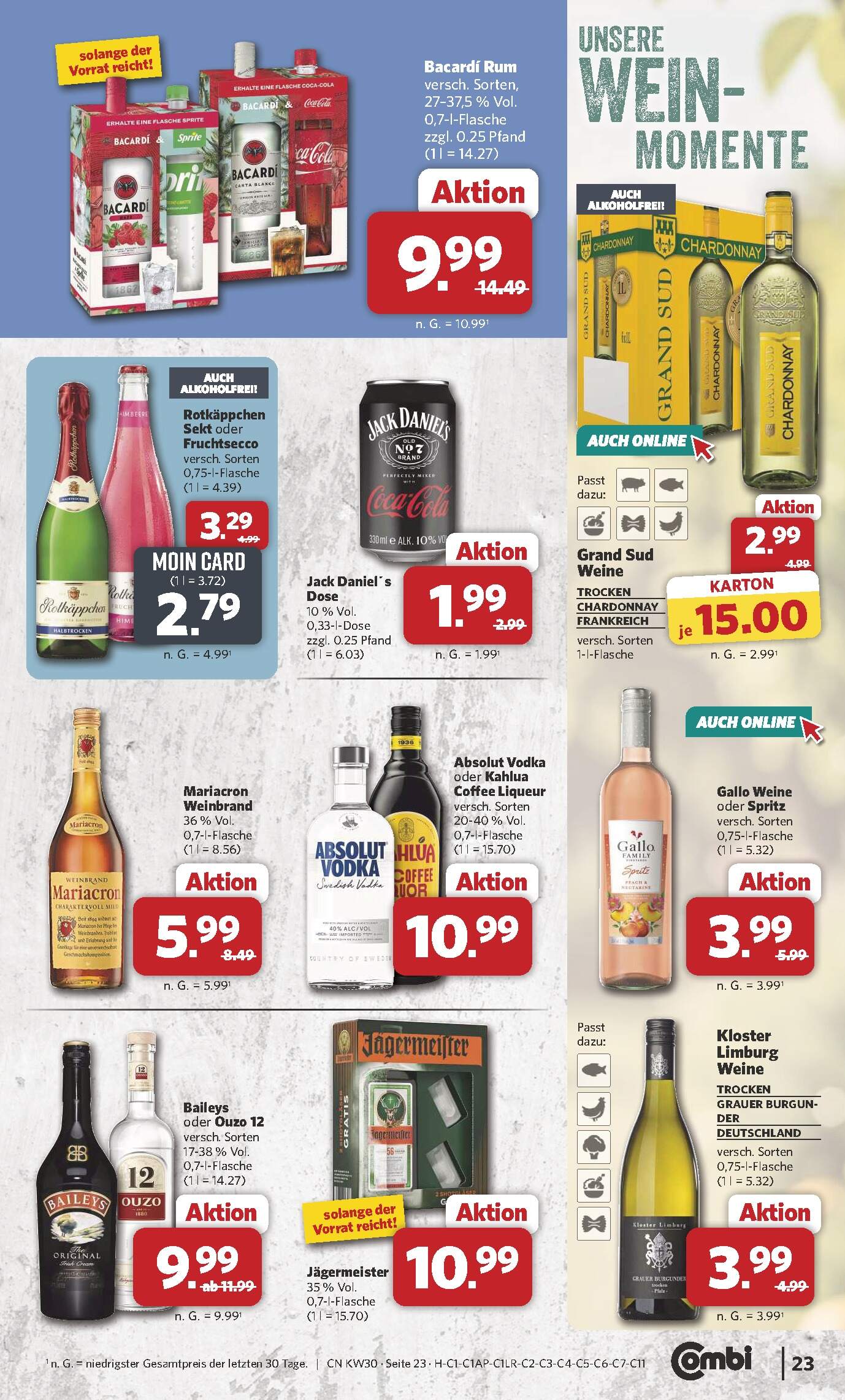 Combi Aktueller Prospekt ab Montag Seite 27