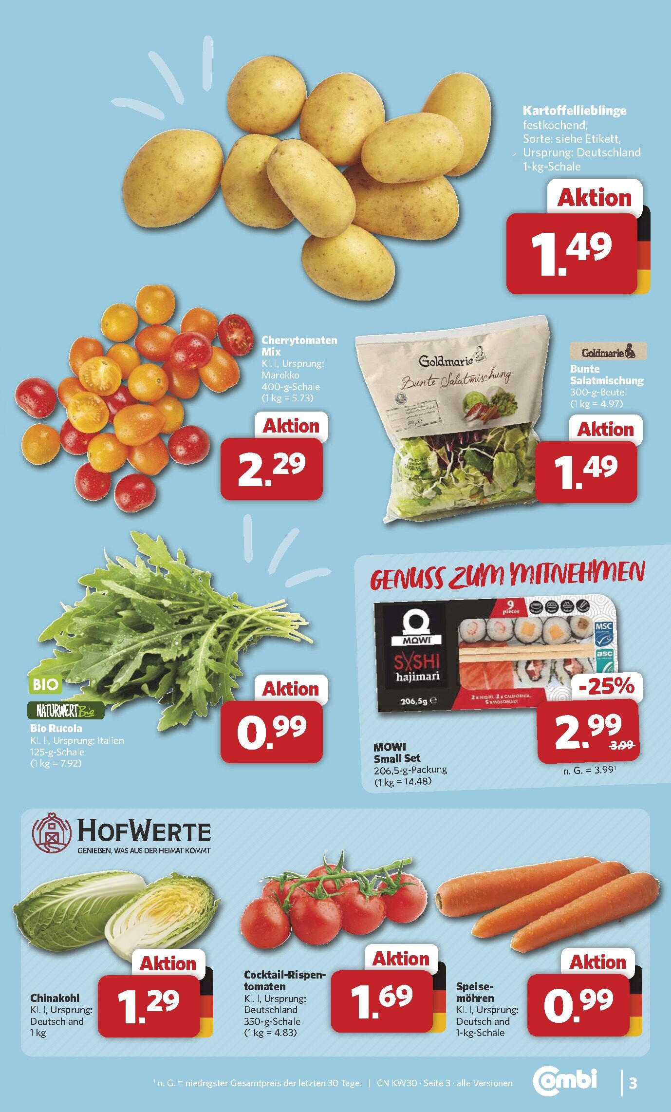 Combi Aktueller Prospekt ab Montag Seite 3
