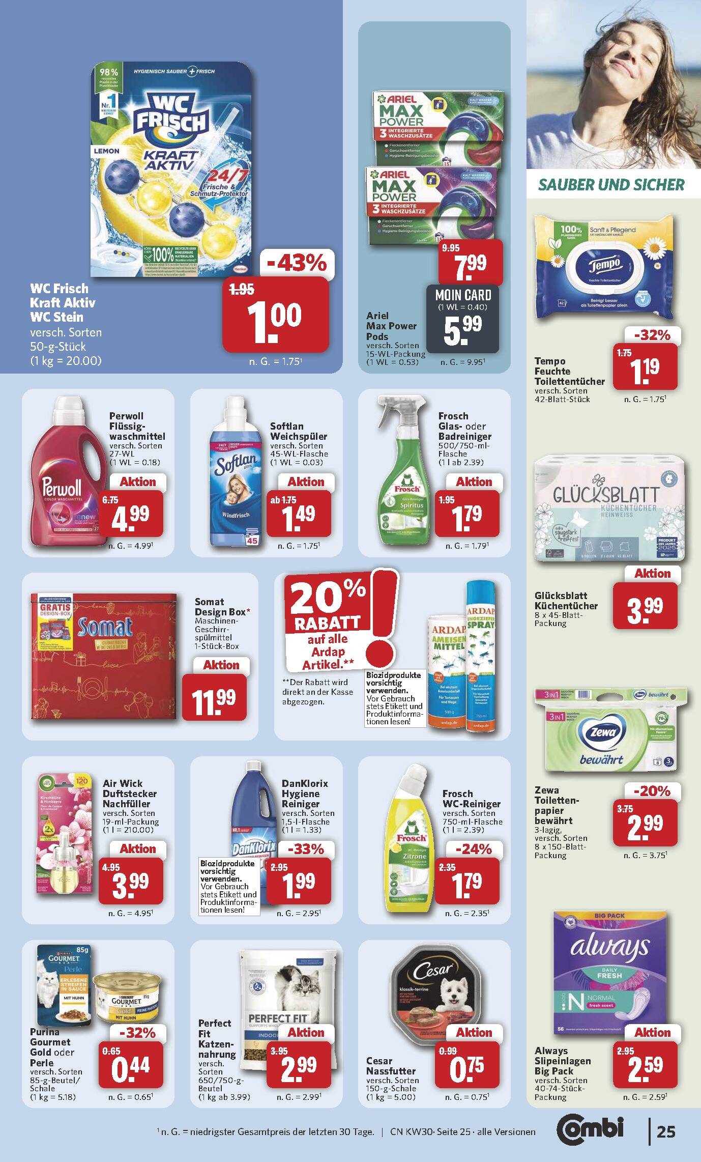 Combi Aktueller Prospekt ab Montag Seite 31
