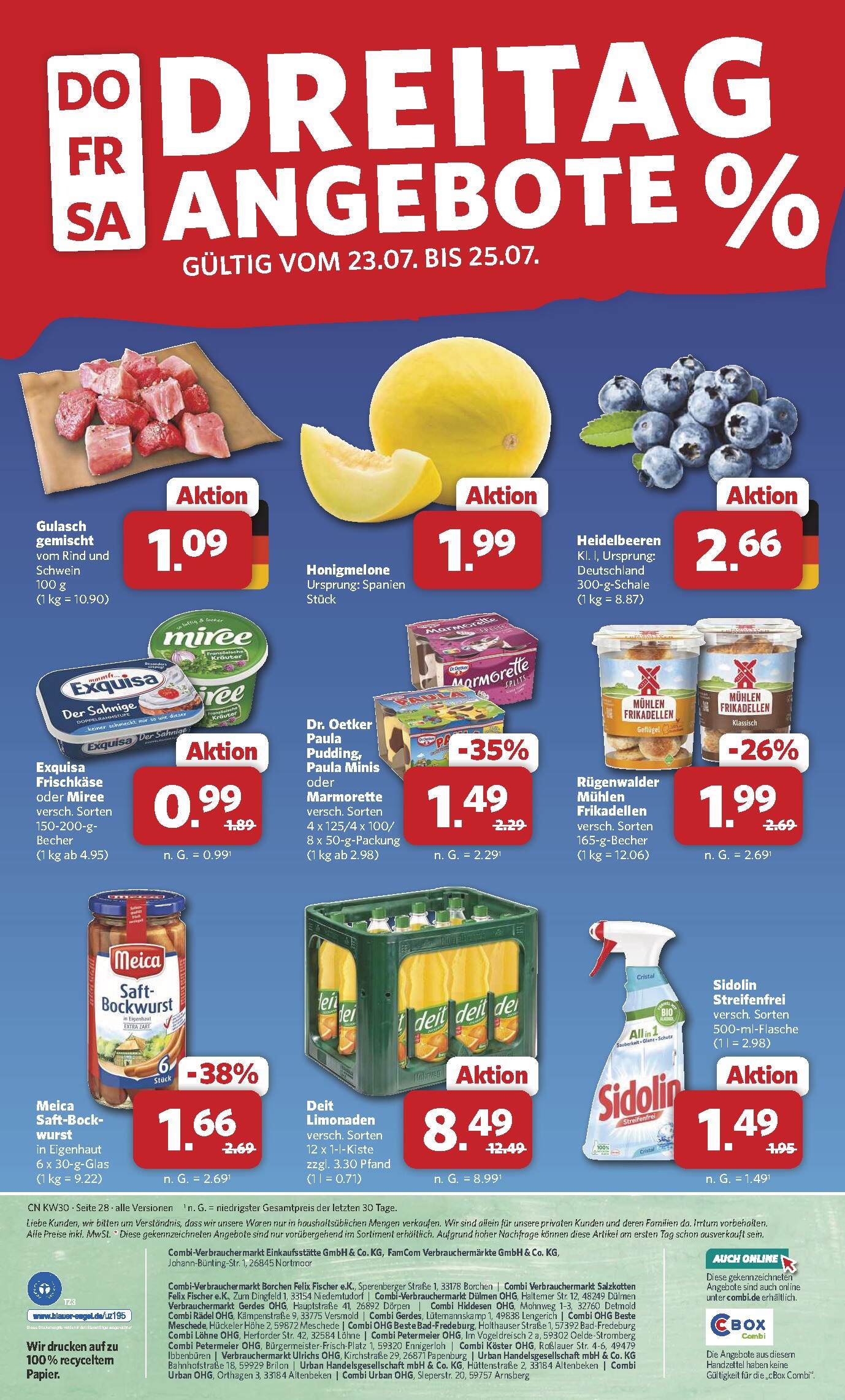 Combi Aktueller Prospekt ab Montag Seite 34