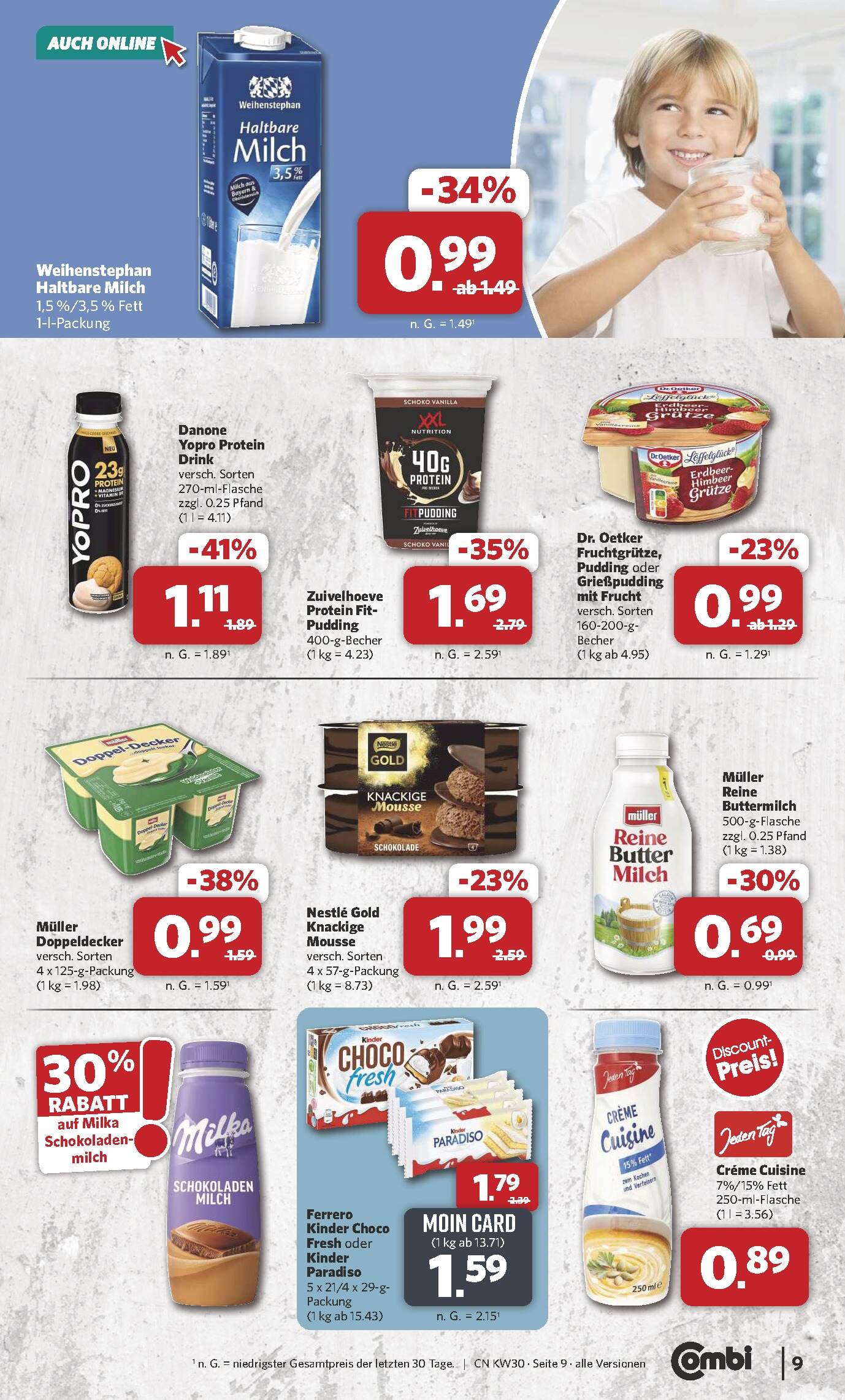 Combi Aktueller Prospekt ab Montag Seite 9