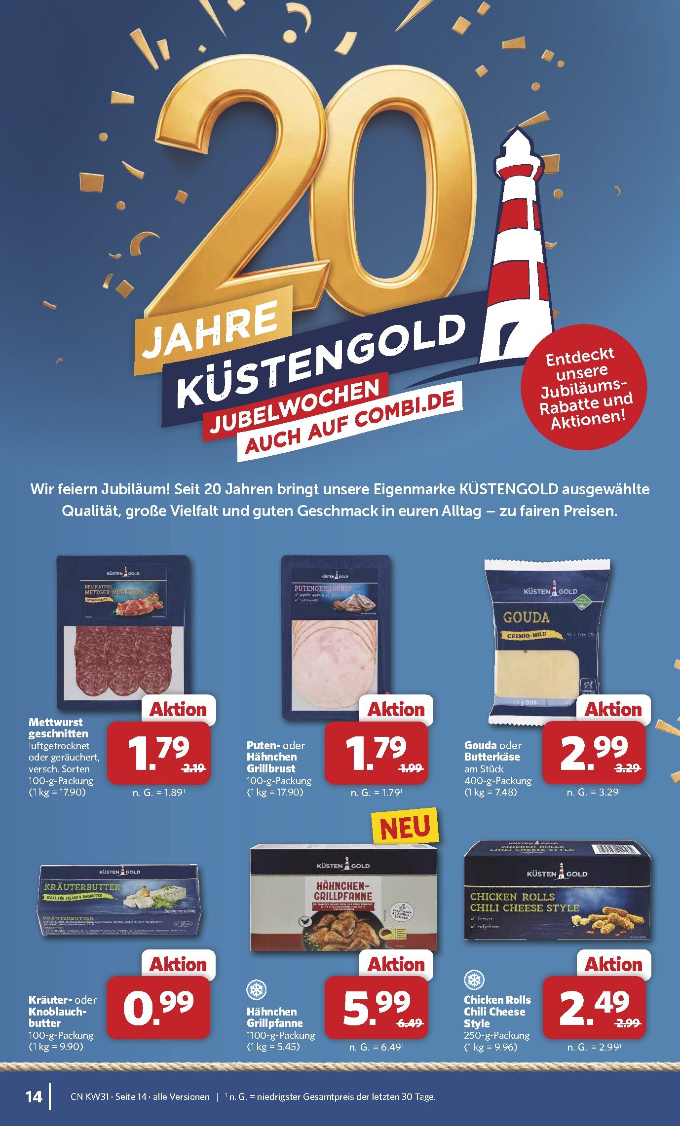 Combi Aktueller Prospekt ab Montag Seite 14
