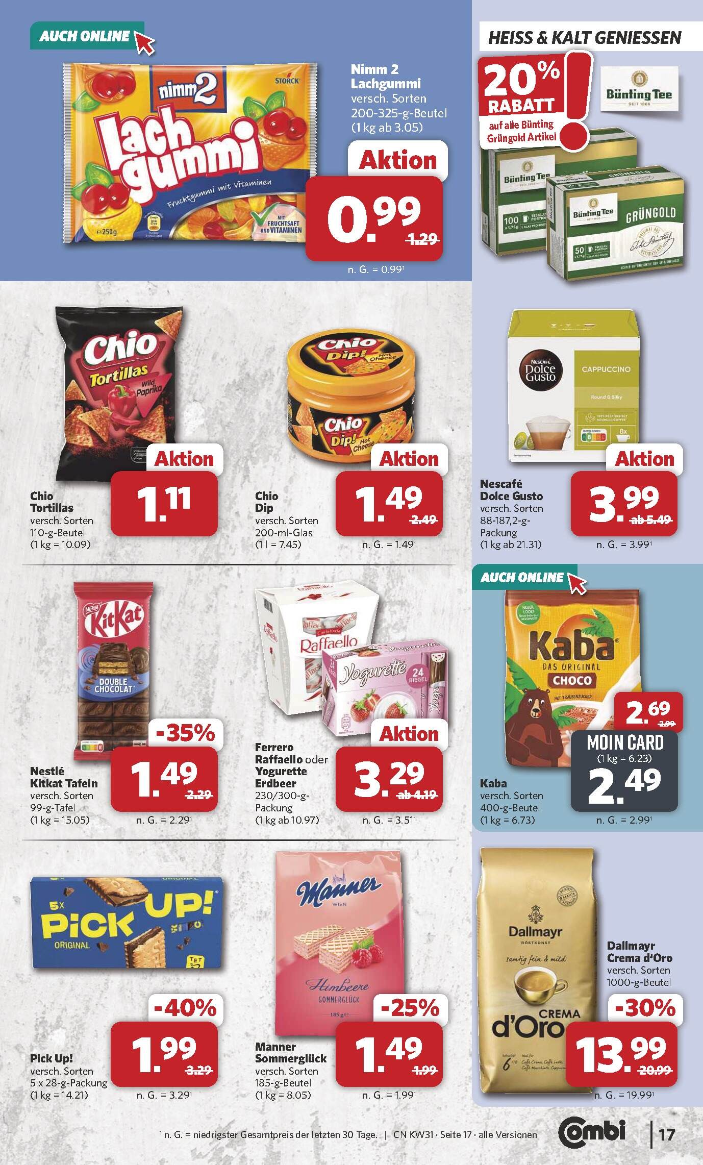 Combi Aktueller Prospekt ab Montag Seite 17