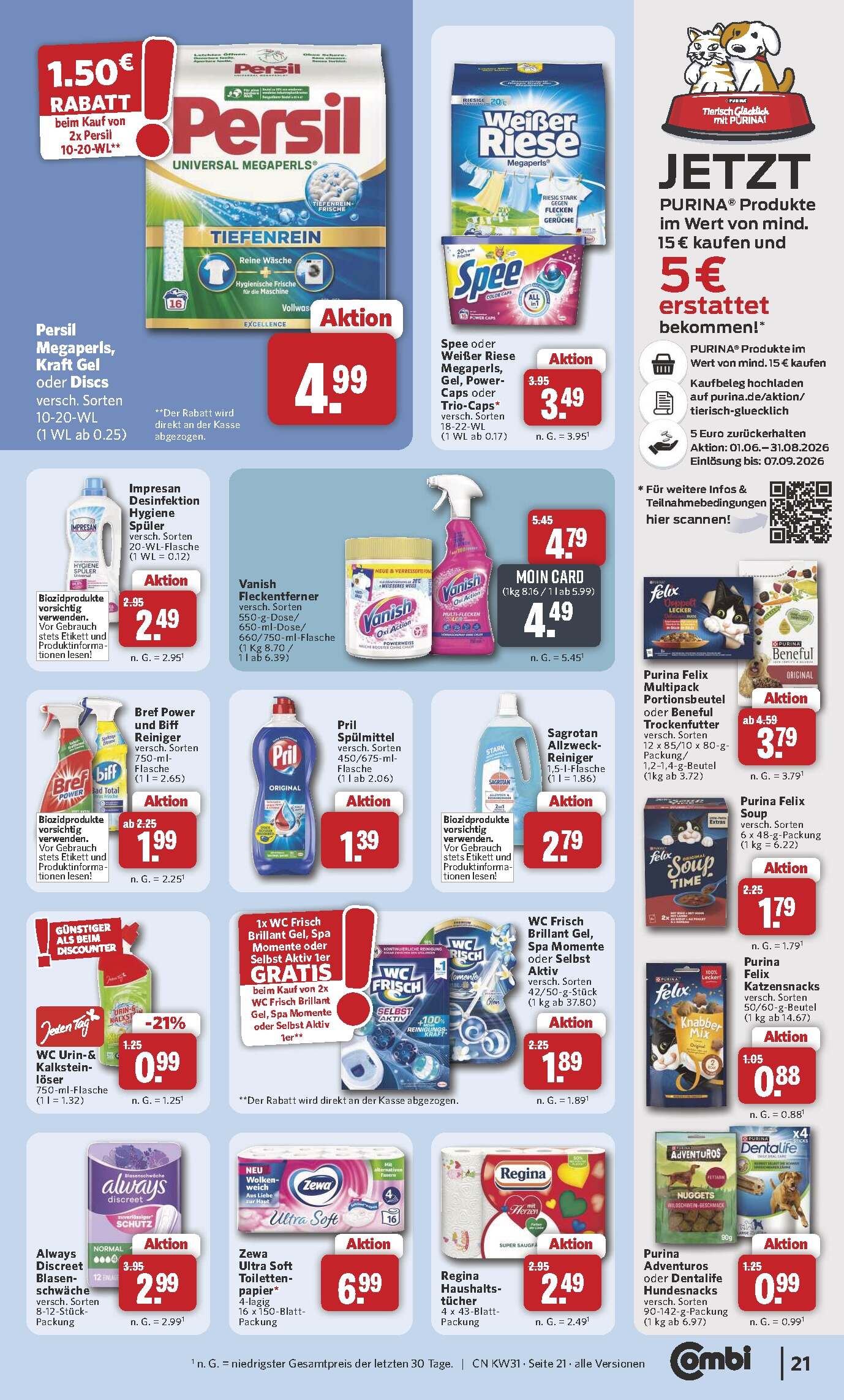 Combi Aktueller Prospekt ab Montag Seite 23