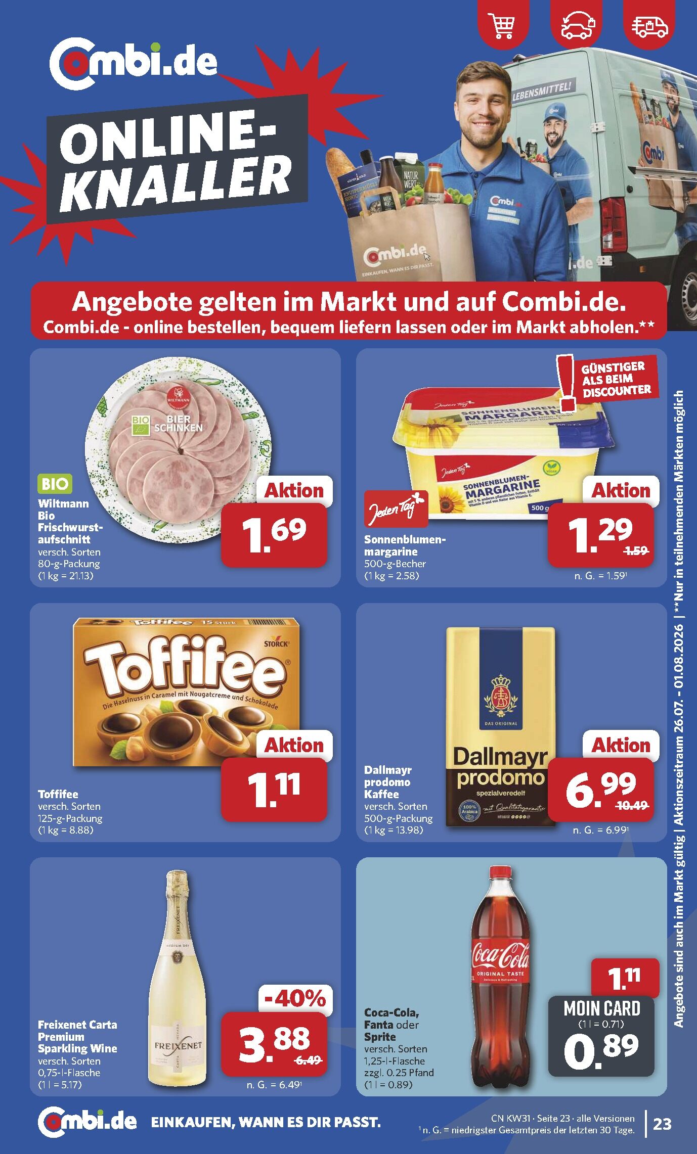 Combi Aktueller Prospekt ab Montag Seite 25