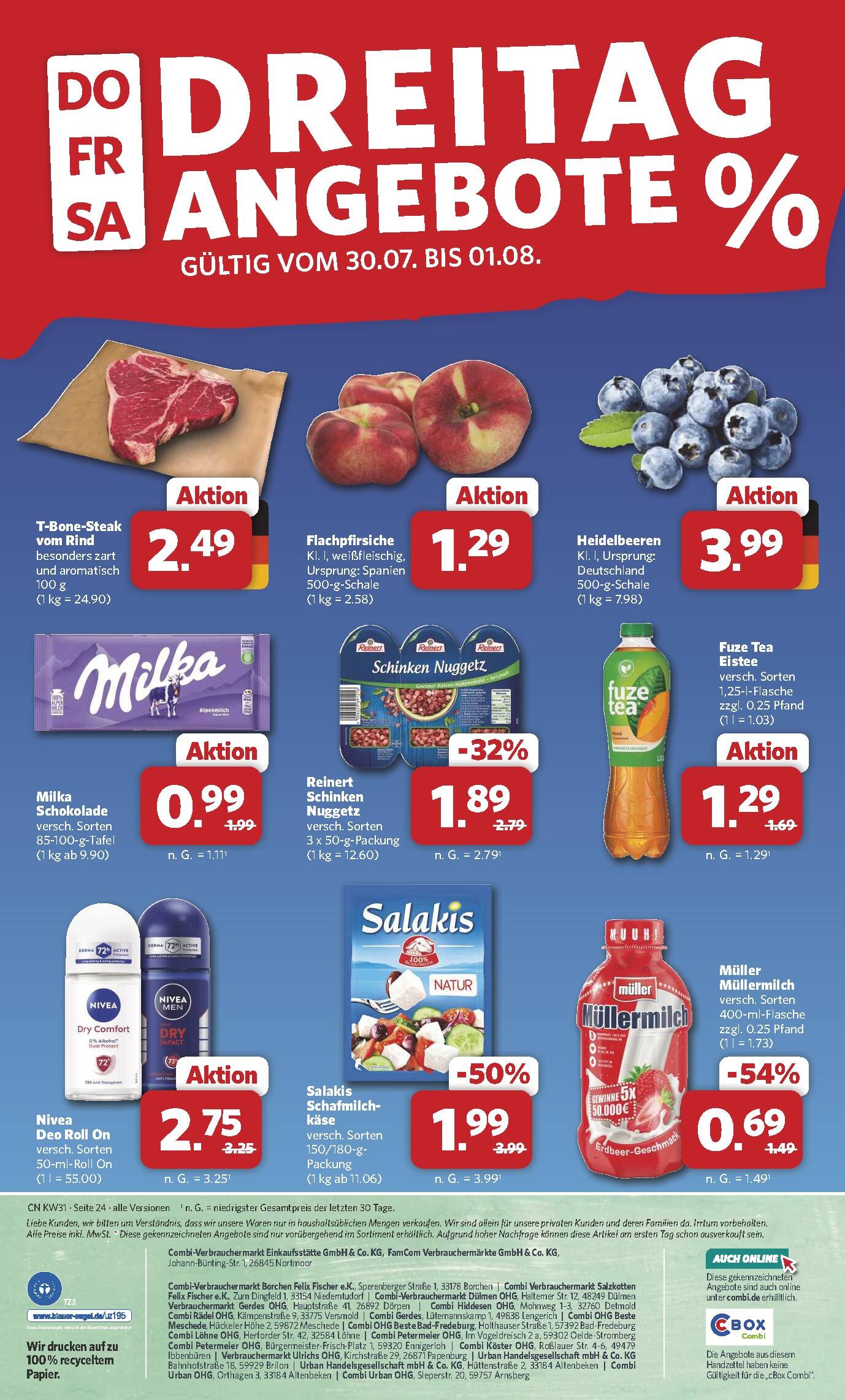 Combi Aktueller Prospekt ab Montag Seite 26