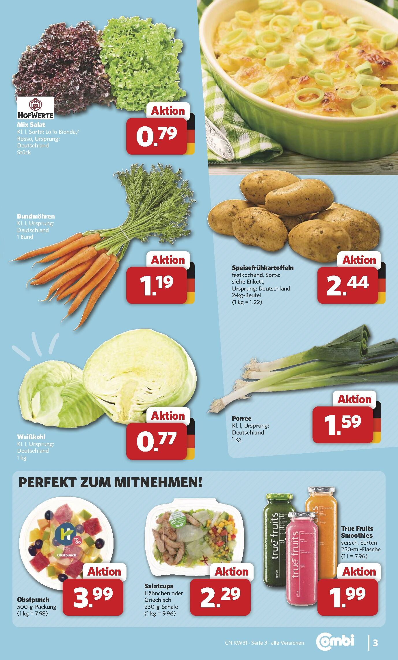 Combi Aktueller Prospekt ab Montag Seite 3