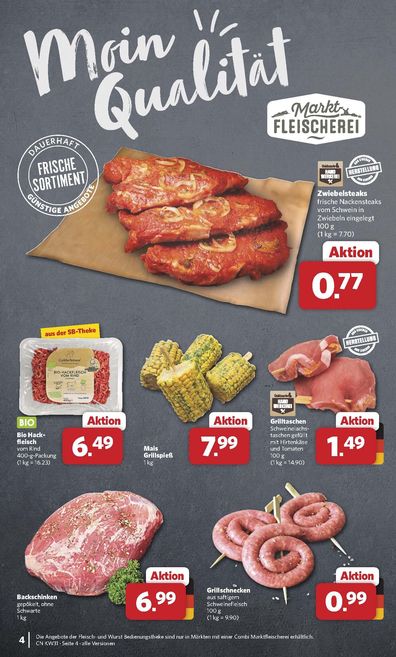 Combi Aktueller Prospekt ab Montag Seite 4