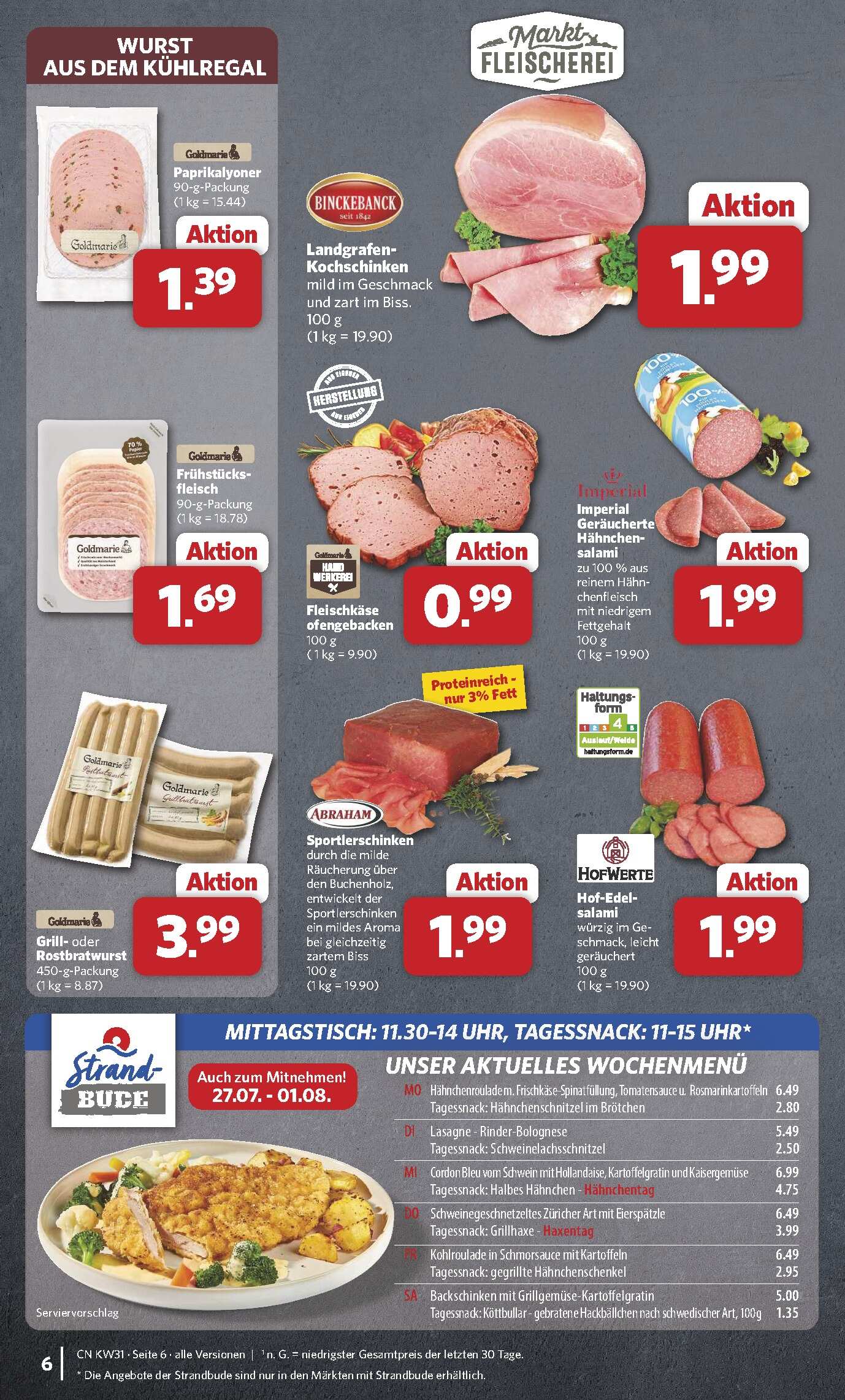 Combi Aktueller Prospekt ab Montag Seite 6