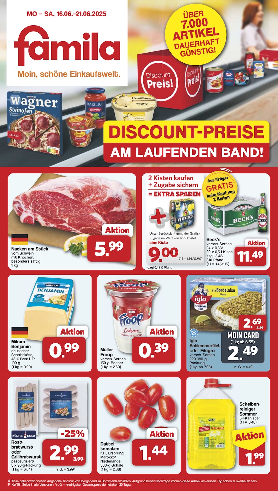 Page 1 of leaflet Aktueller Prospekt ab Montag