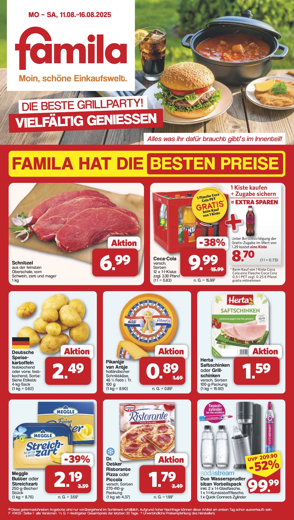 Page 1 of leaflet Aktueller Prospekt ab Montag