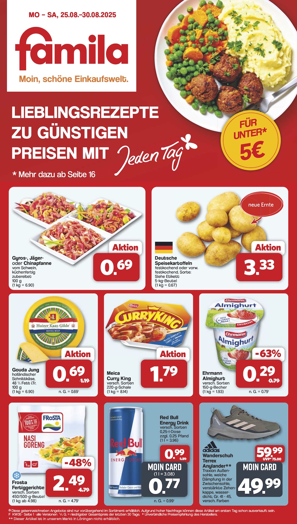 Page 1 of leaflet Aktueller Prospekt ab Montag