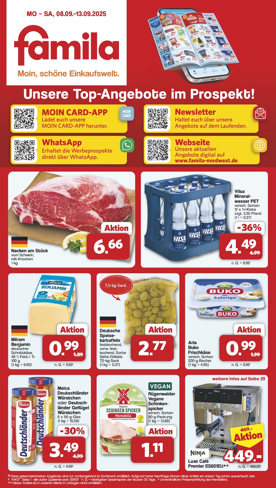 Page 1 of leaflet Aktueller Prospekt ab Montag