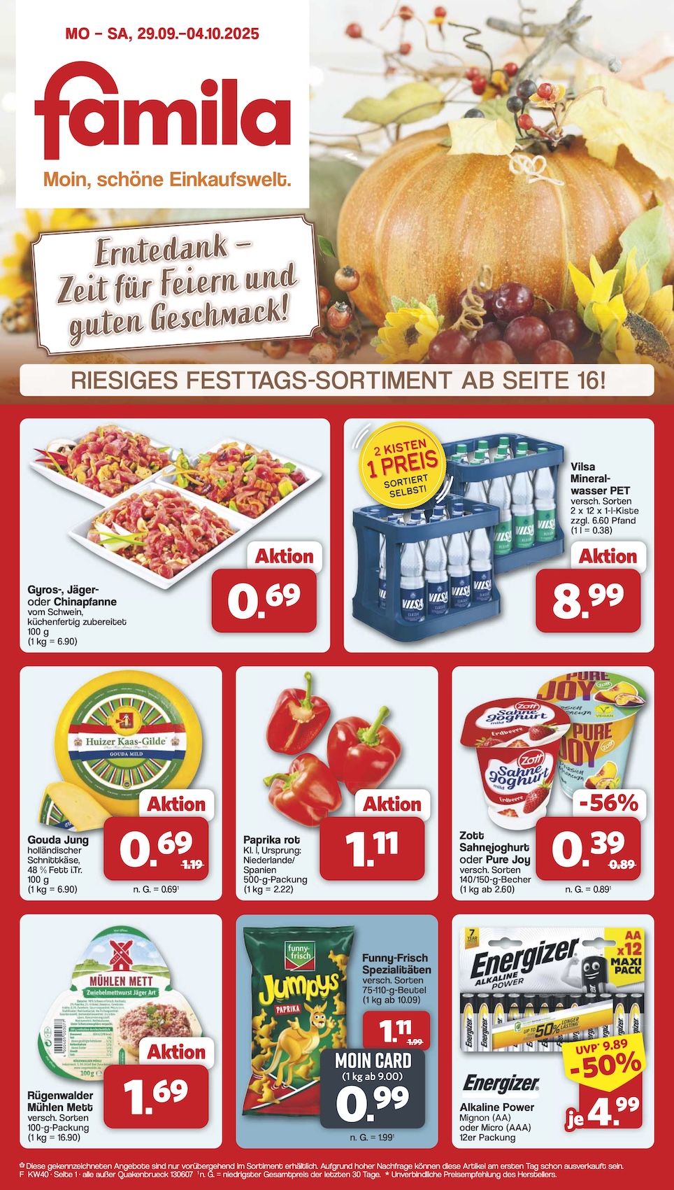 Page 1 of leaflet Aktueller Prospekt ab Montag