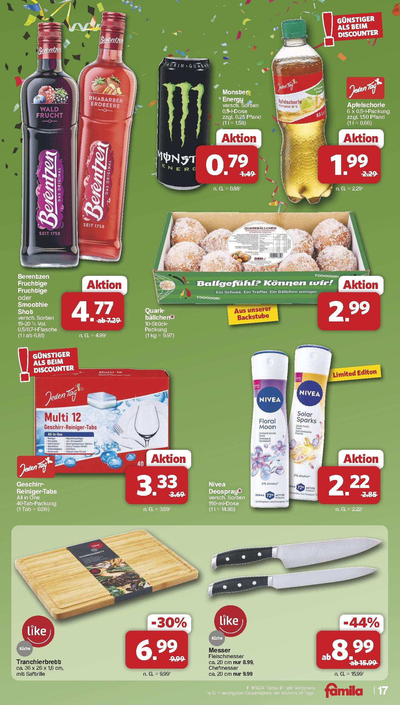 Famila Aktueller Prospekt ab Montag Seite 17