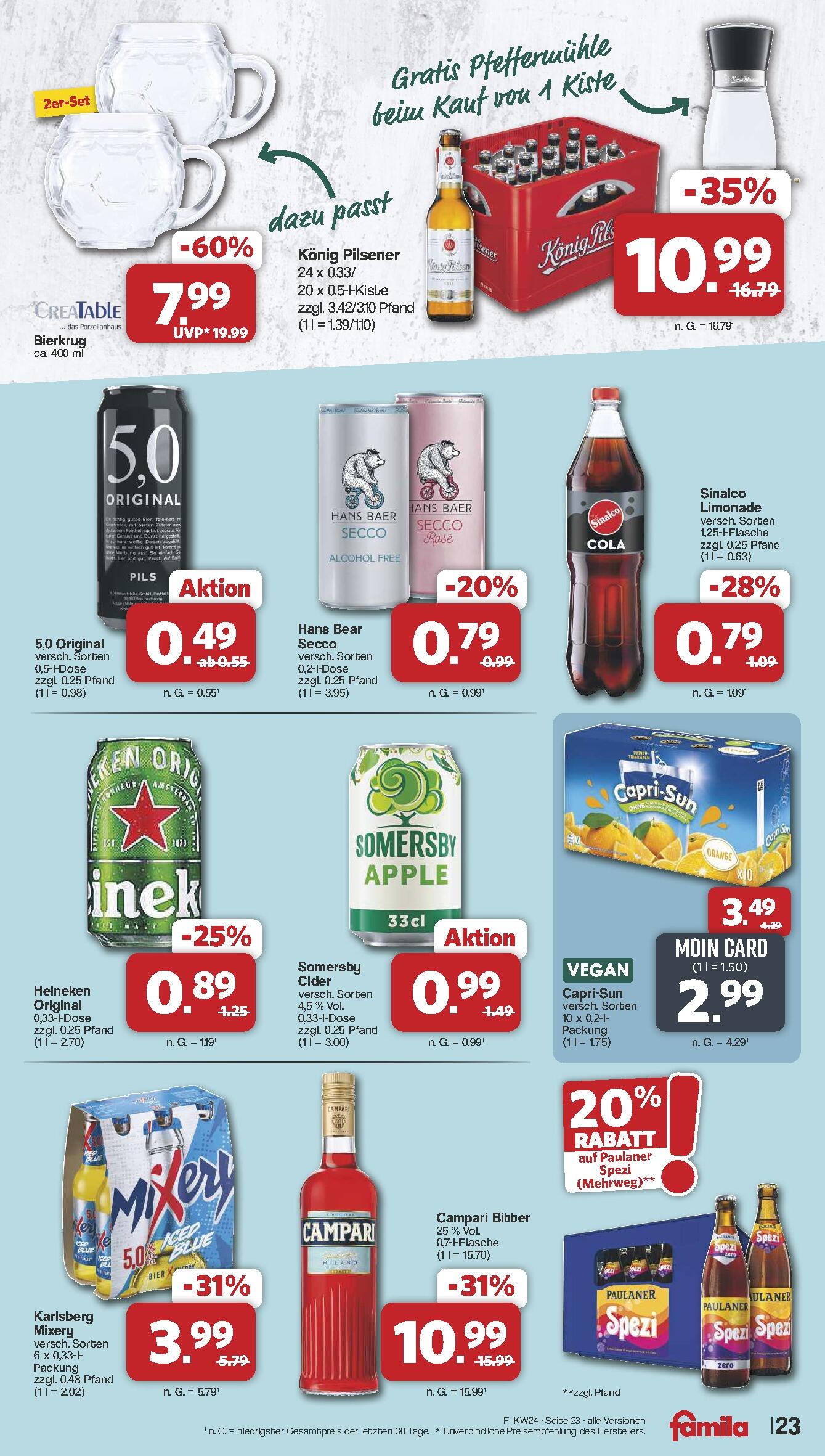Famila Aktueller Prospekt ab Montag Seite 23