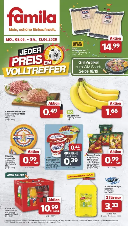 Famila Aktueller Prospekt ab Montag Prospekt Vorschau