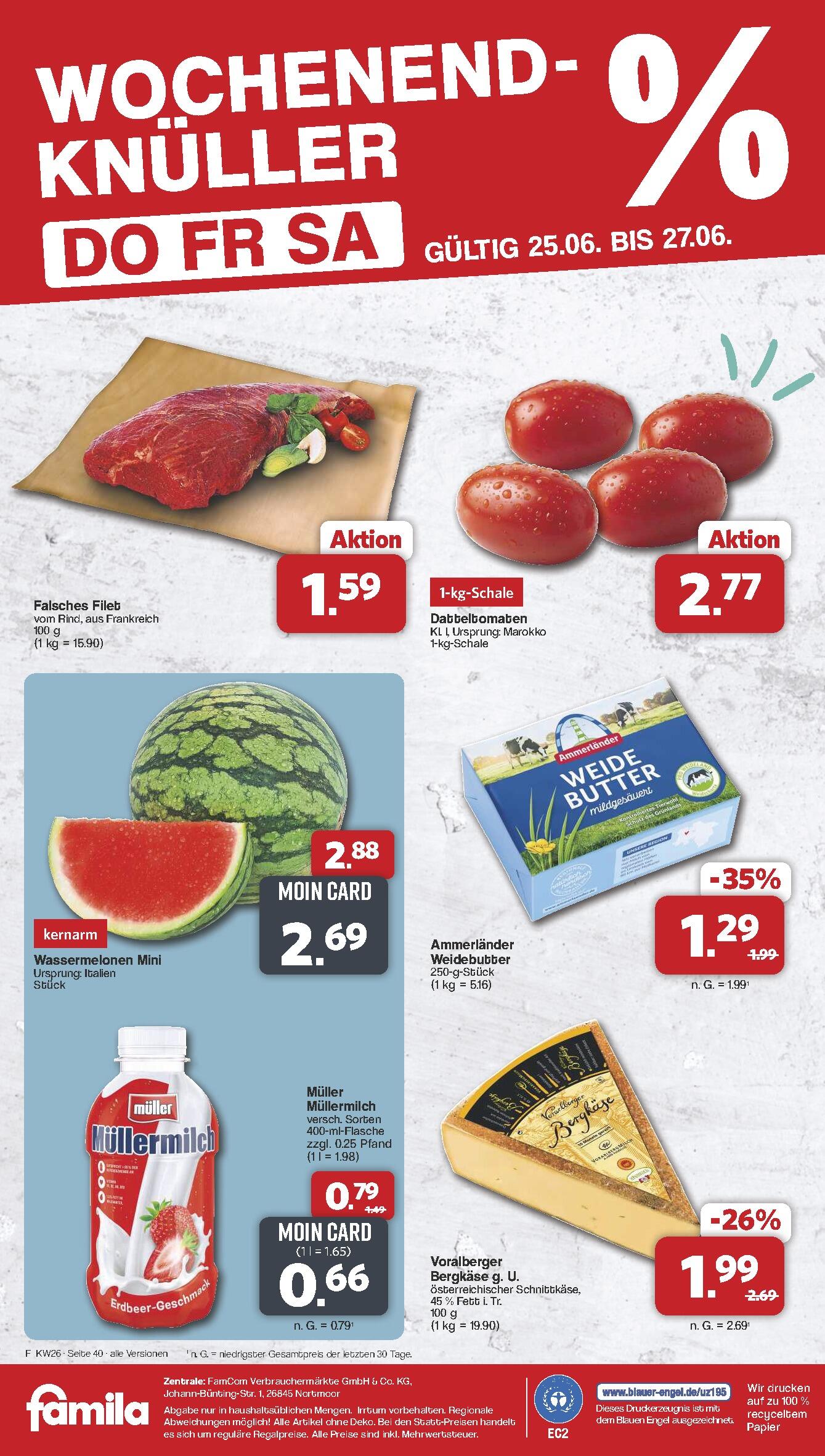 Famila Aktueller Prospekt ab Montag Seite 43