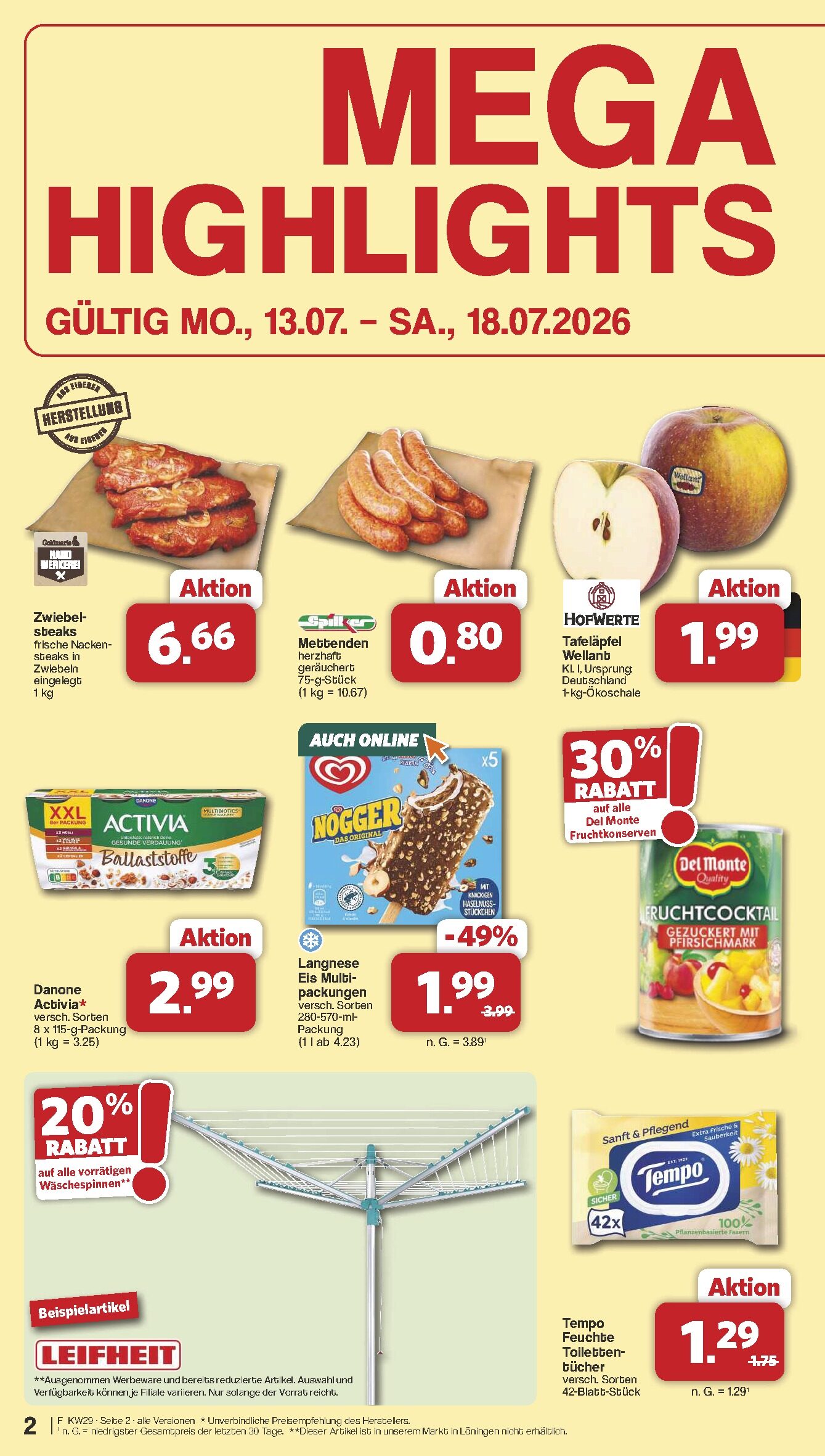 Famila Aktueller Prospekt ab Montag Seite 2