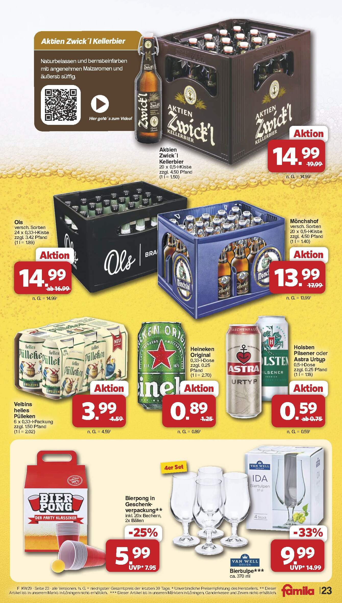 Famila Aktueller Prospekt ab Montag Seite 23