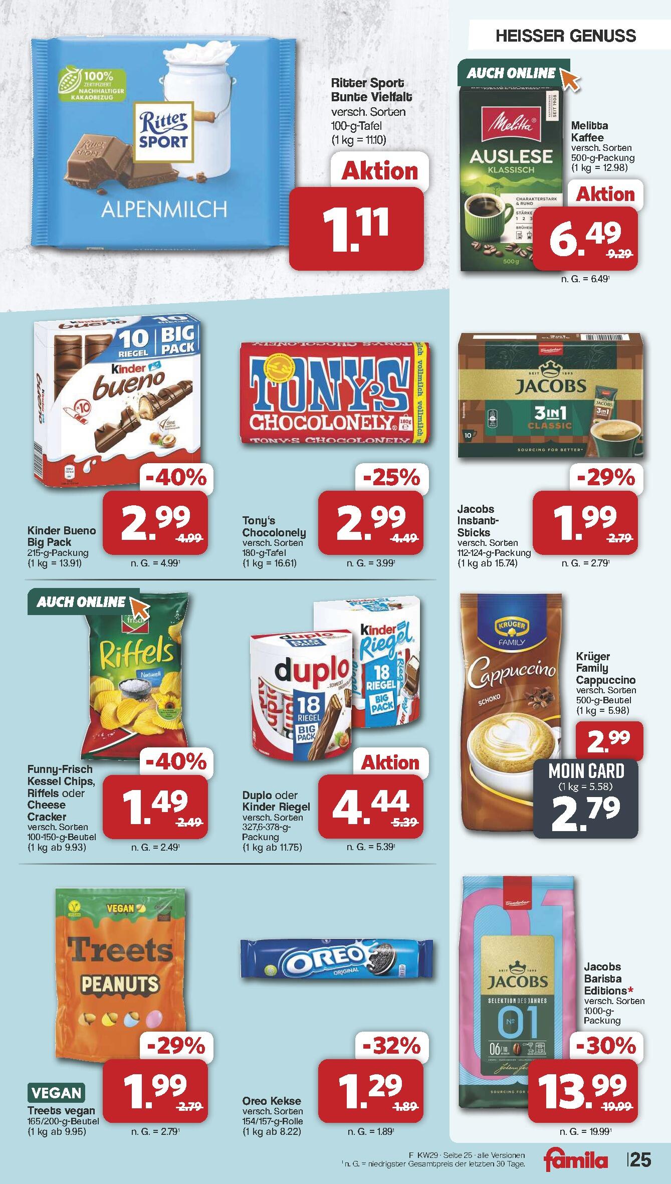 Famila Aktueller Prospekt ab Montag Seite 25