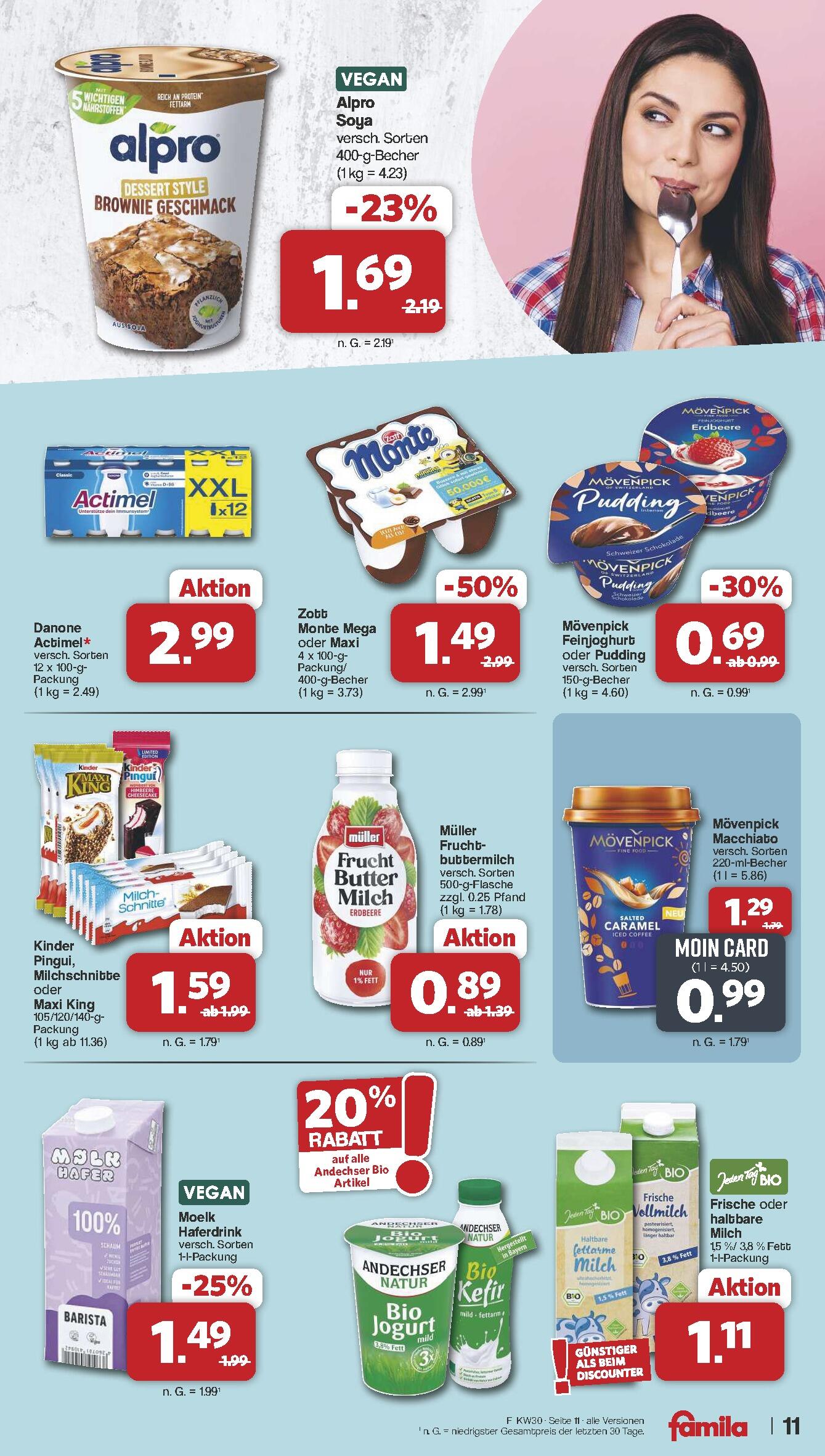 Famila Aktueller Prospekt ab Montag Seite 11