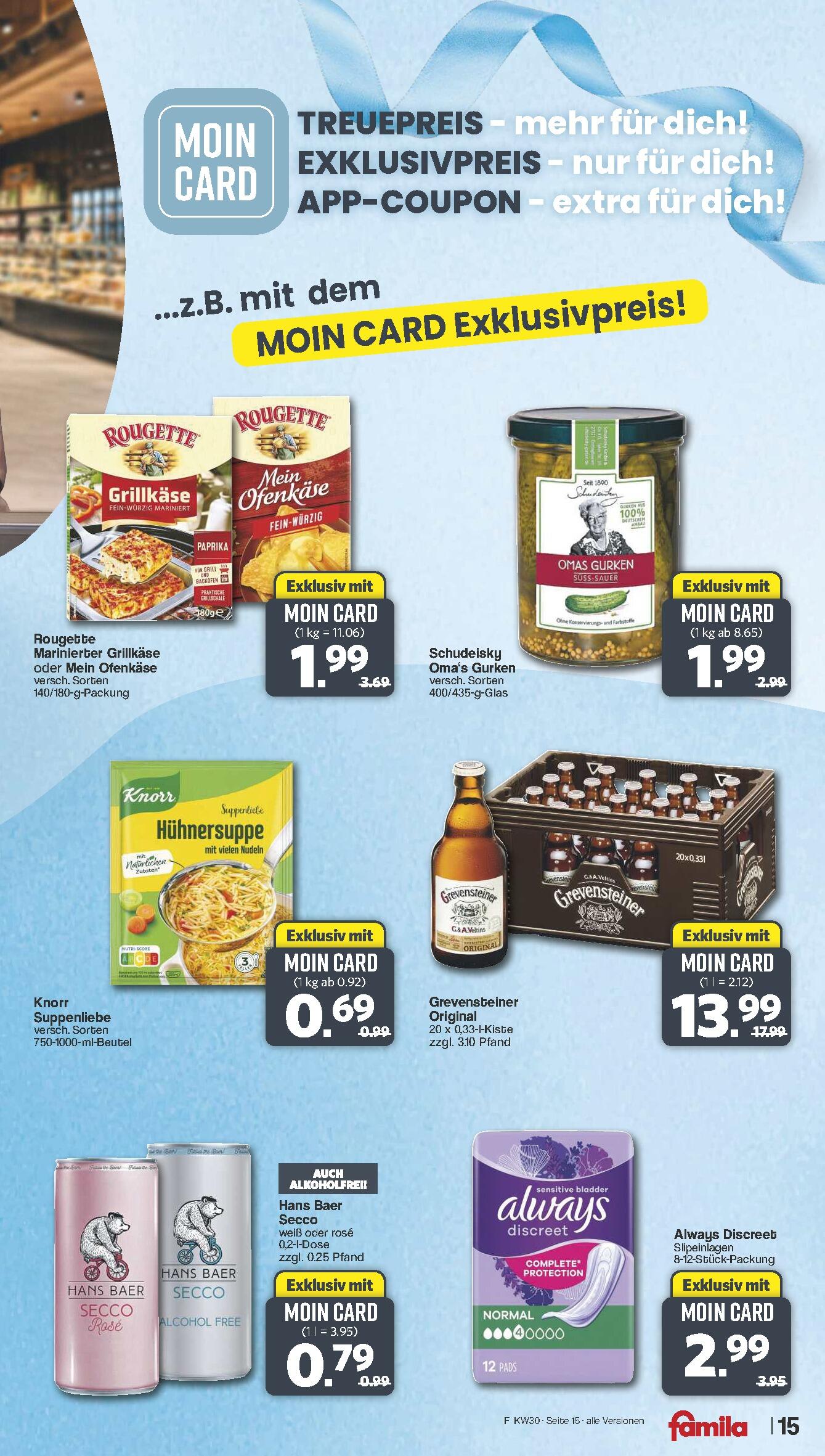 Famila Aktueller Prospekt ab Montag Seite 15