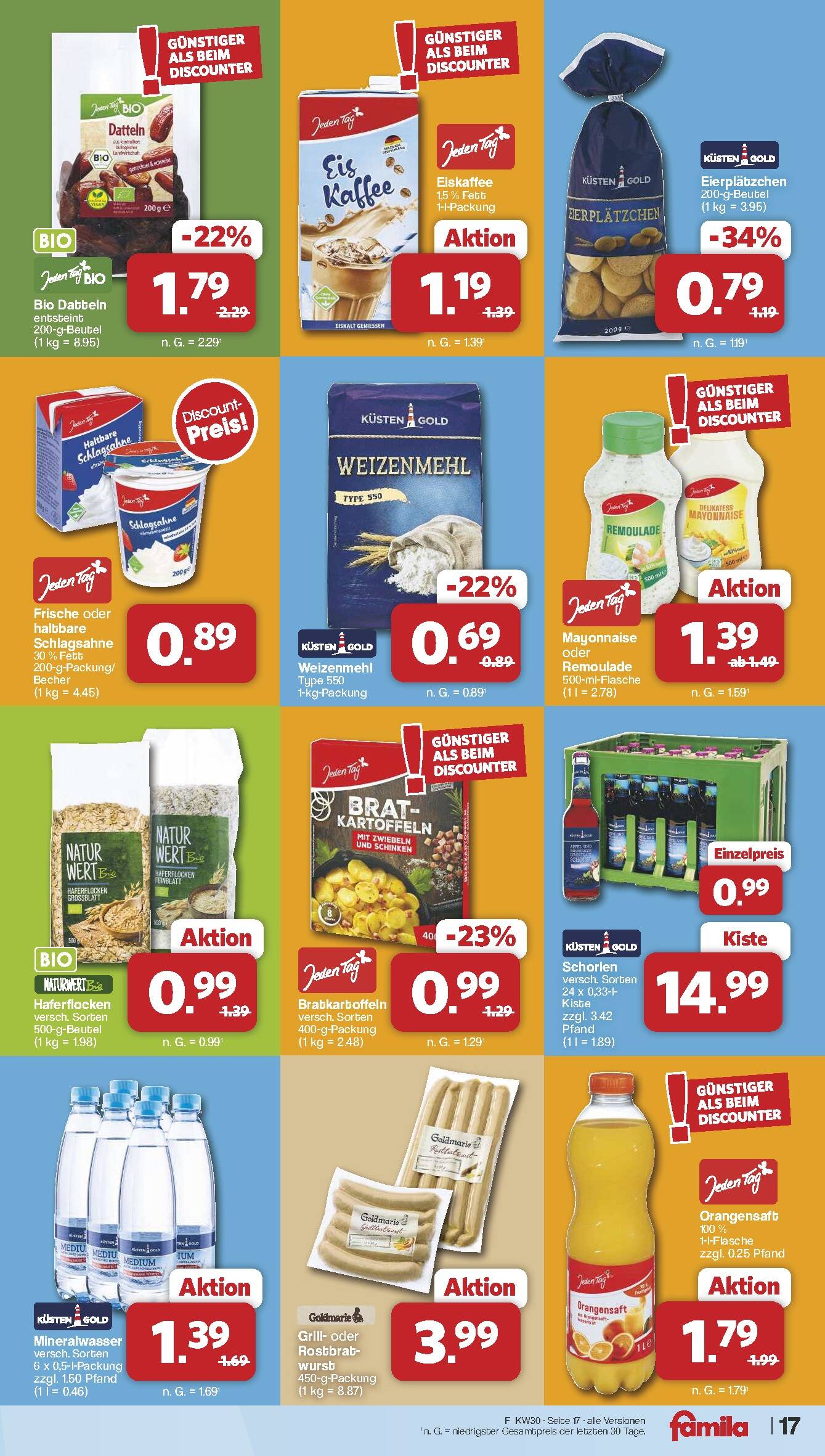 Famila Aktueller Prospekt ab Montag Seite 17