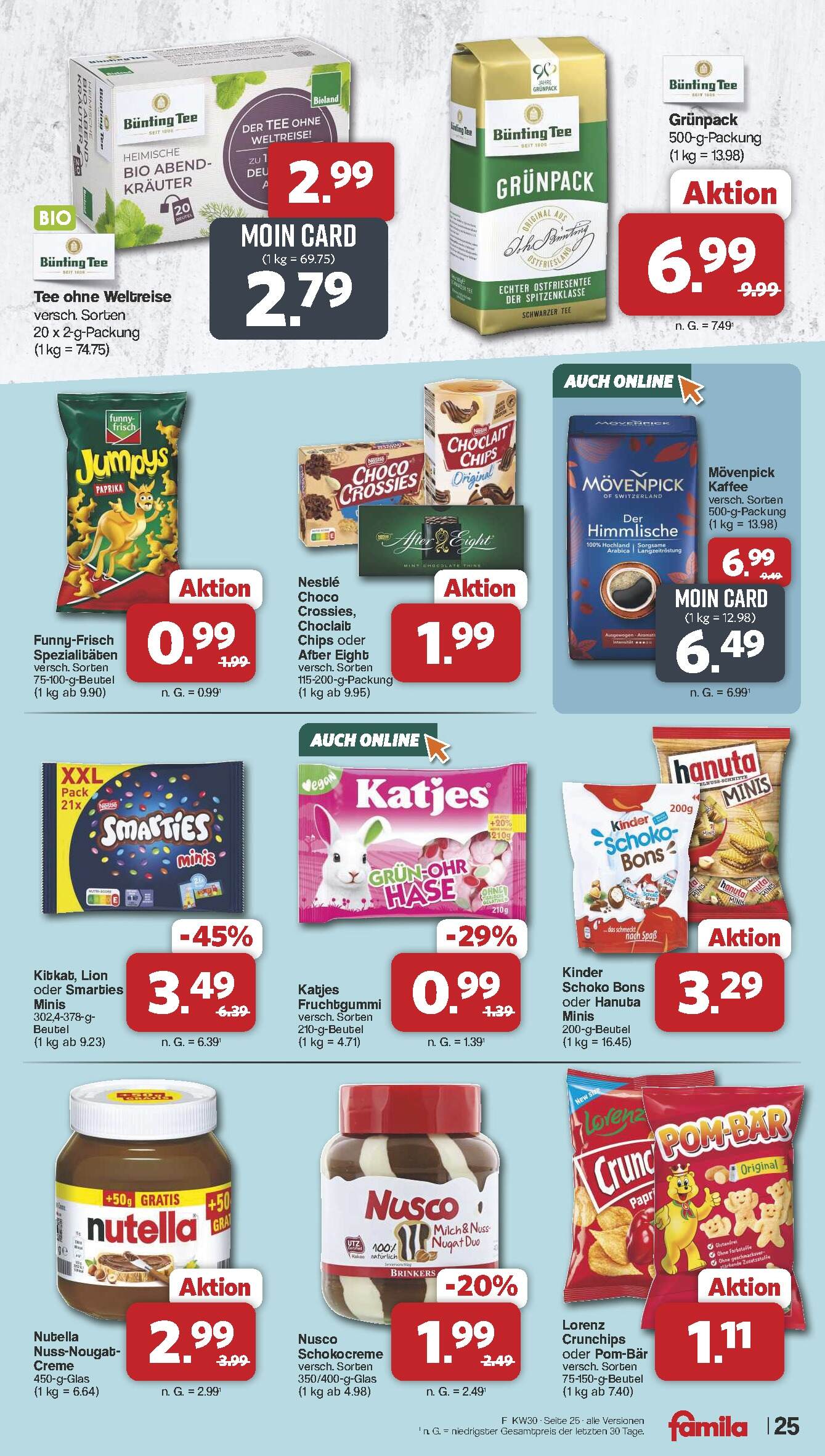 Famila Aktueller Prospekt ab Montag Seite 25