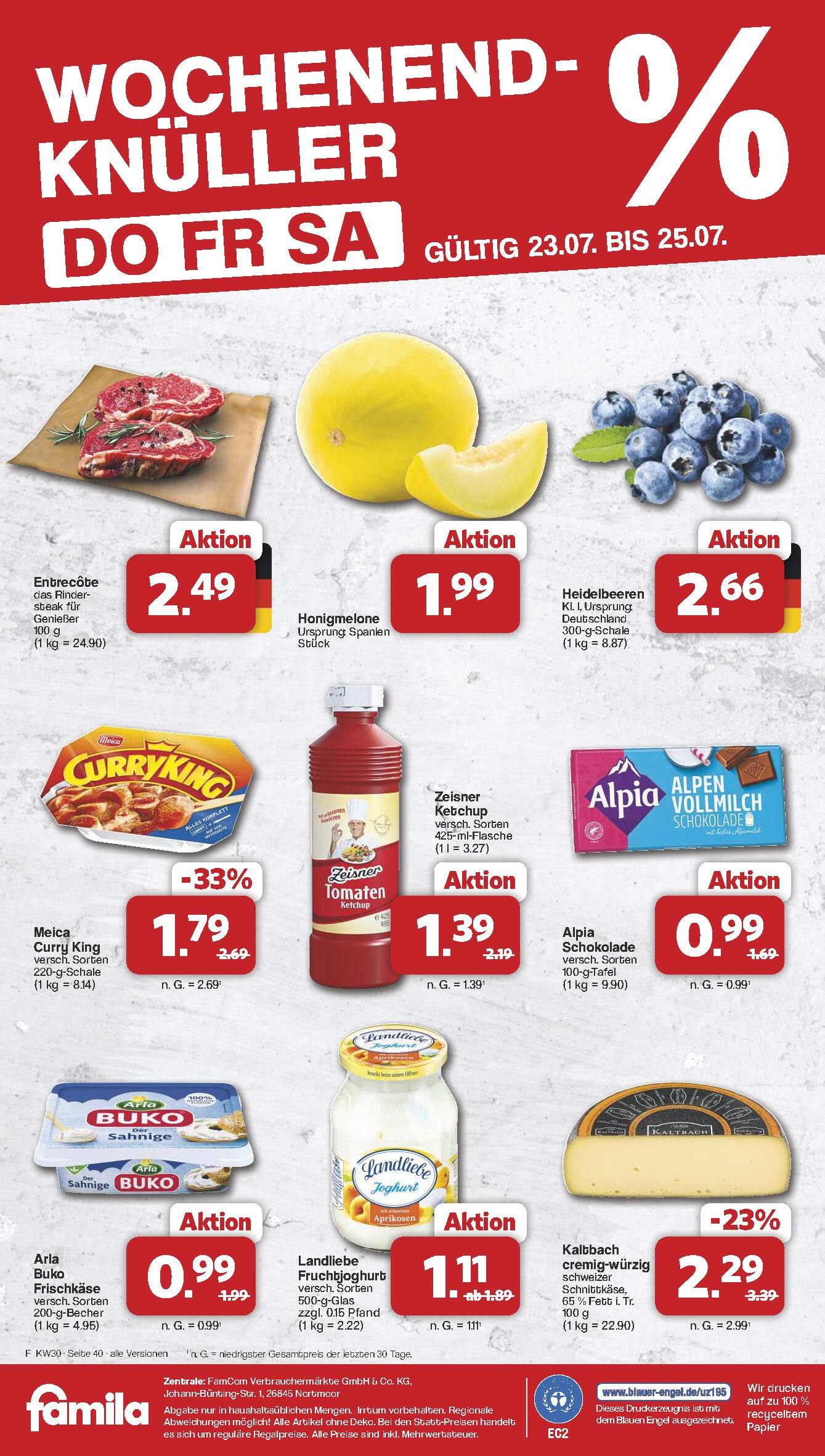 Famila Aktueller Prospekt ab Montag Seite 42