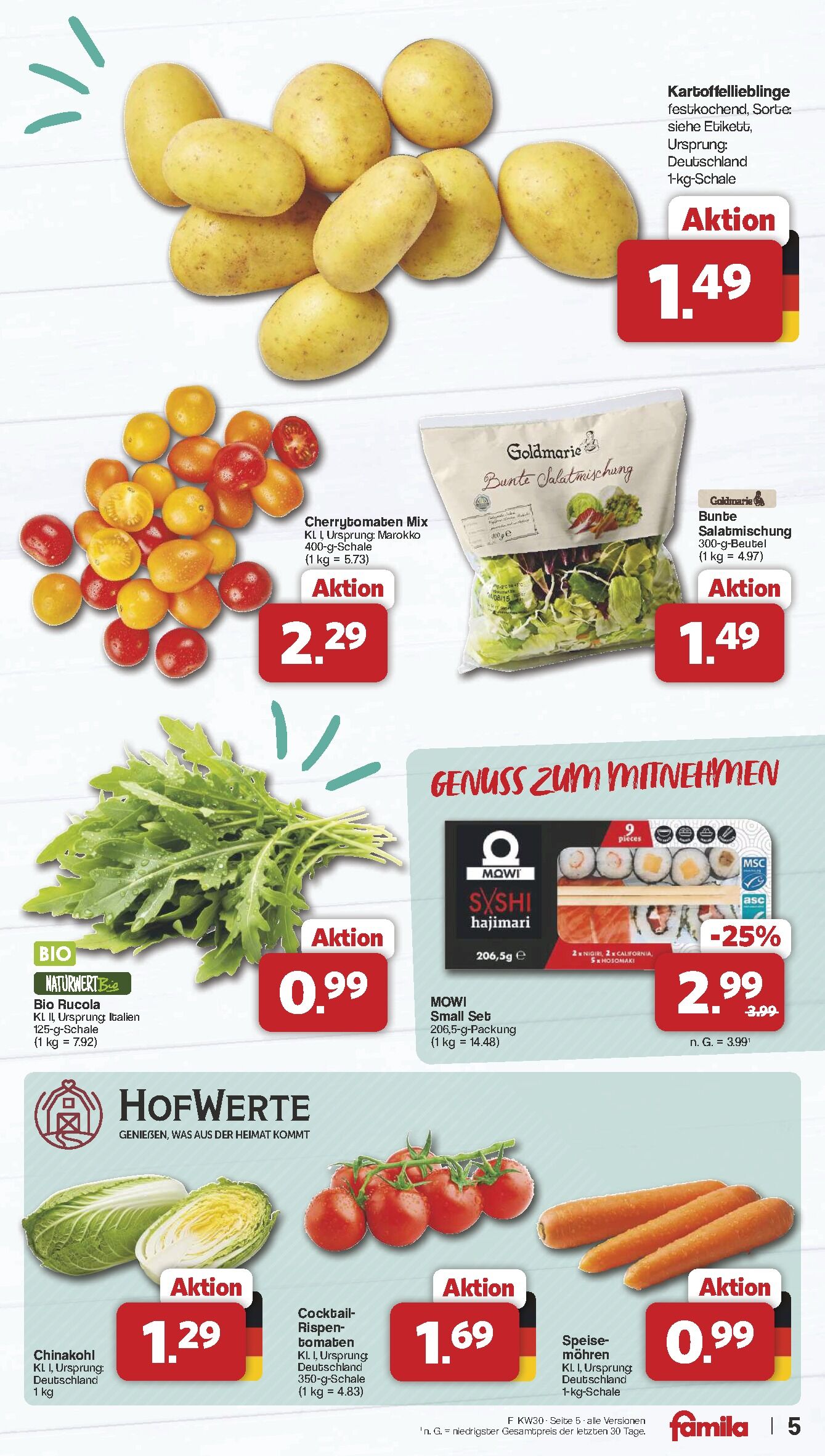 Famila Aktueller Prospekt ab Montag Seite 5