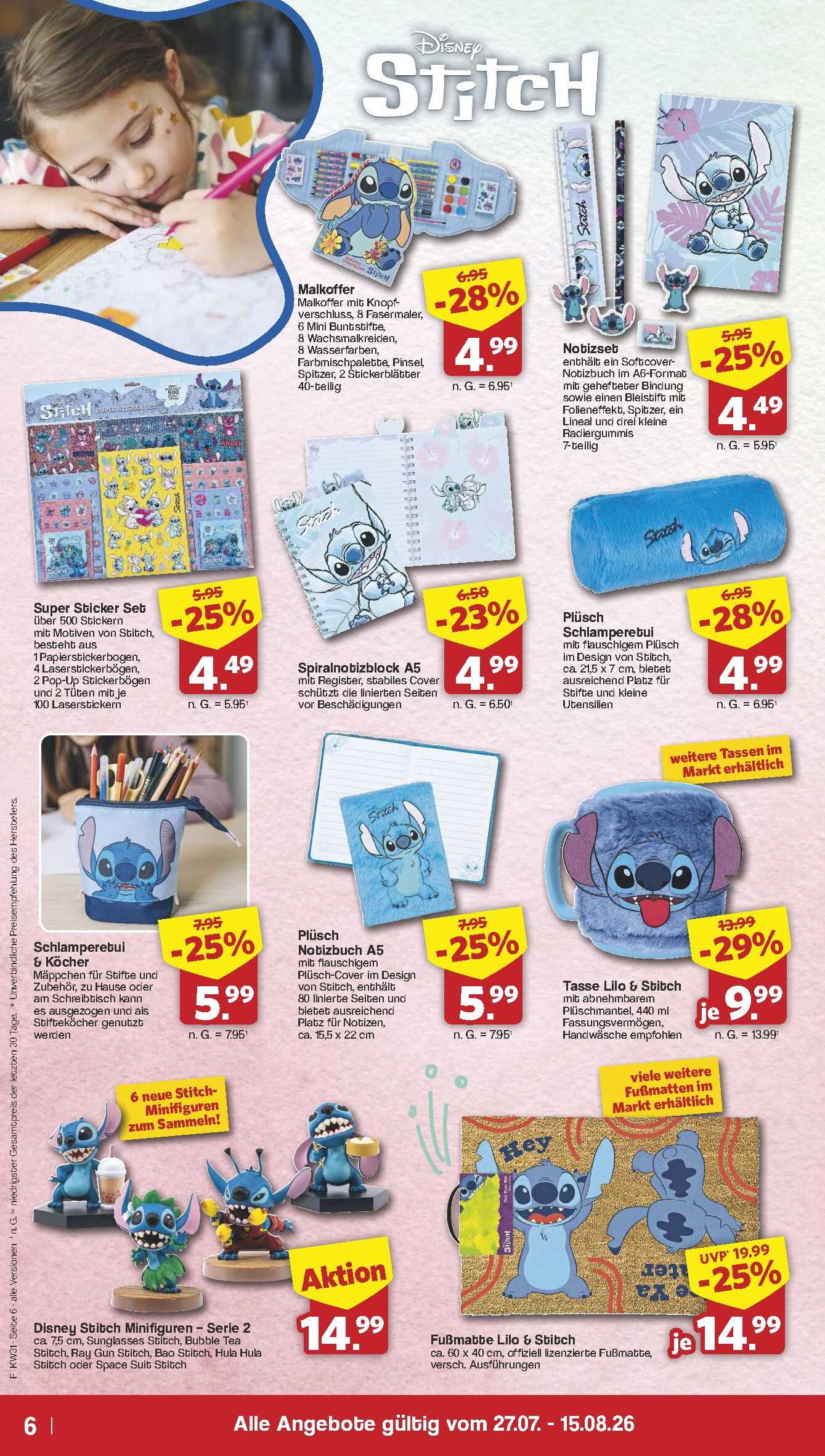 Famila Aktueller Prospekt ab Montag - Schulstart Seite 6