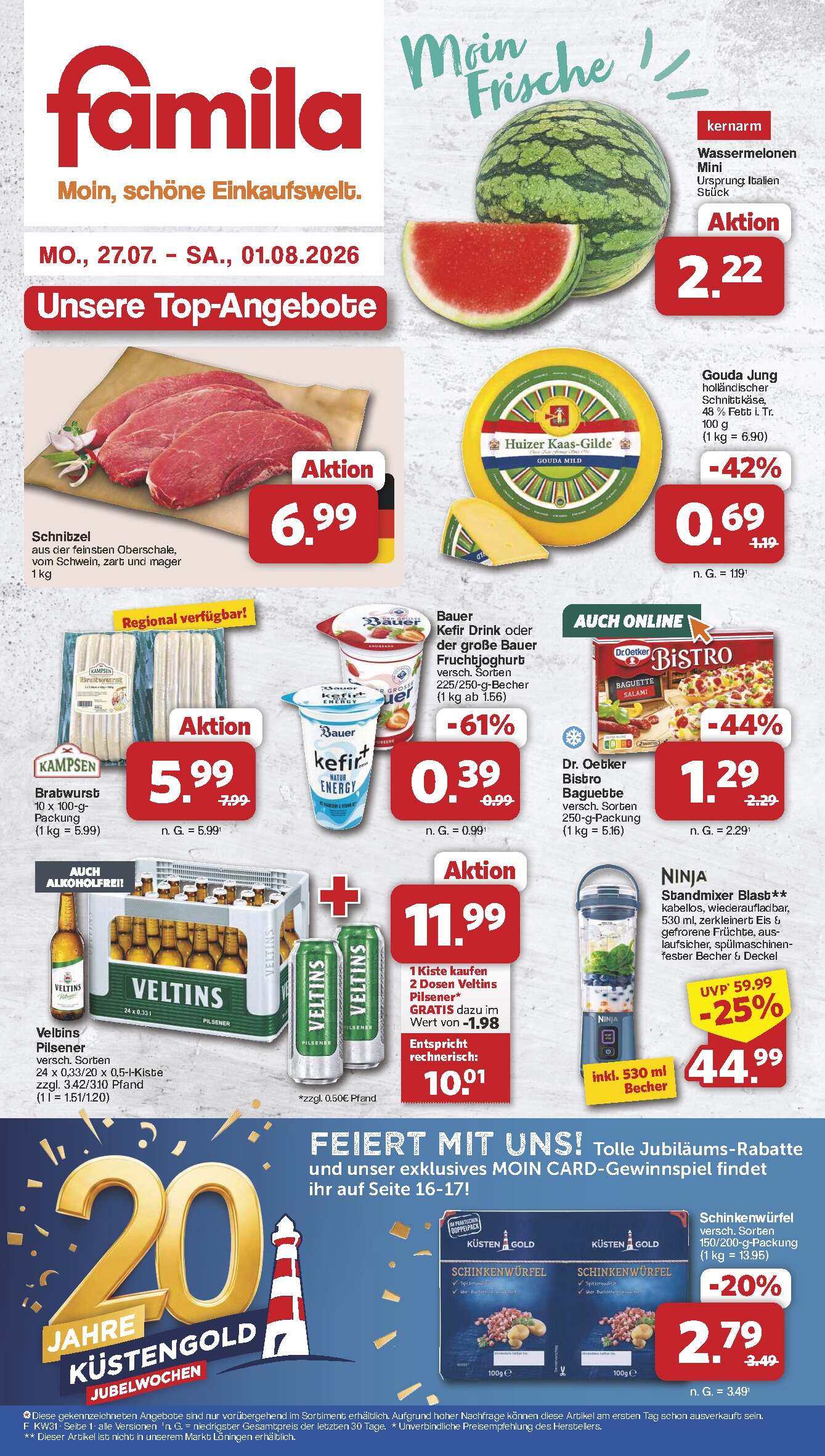 Famila Aktueller Prospekt ab Montag Seite 1