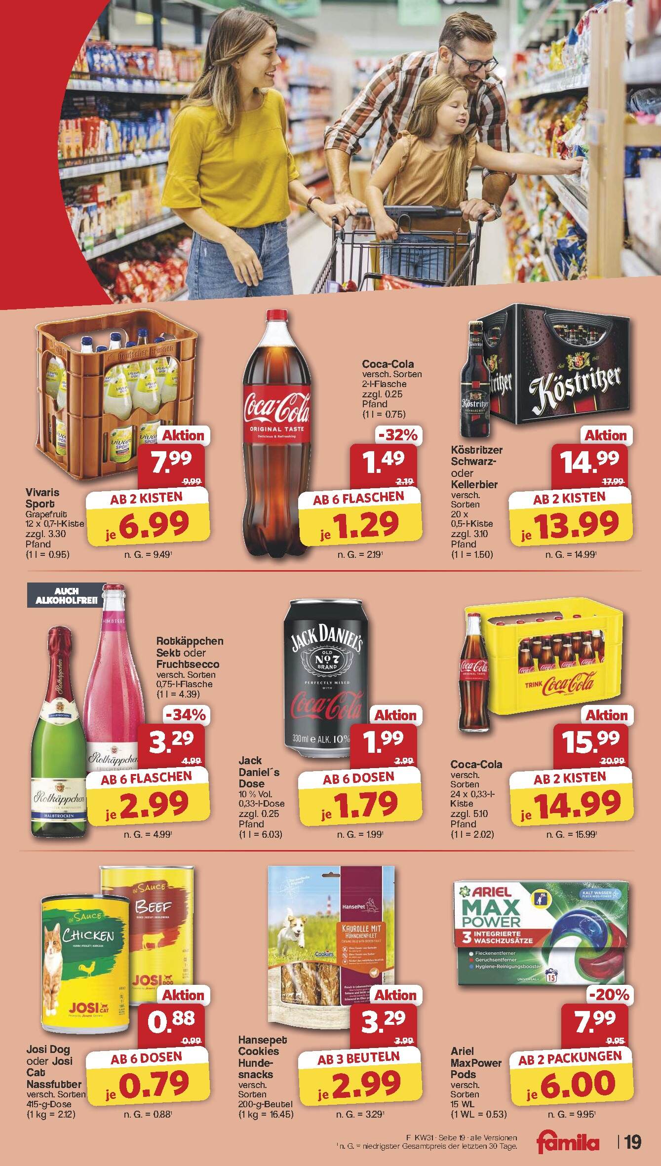 Famila Aktueller Prospekt ab Montag Seite 19