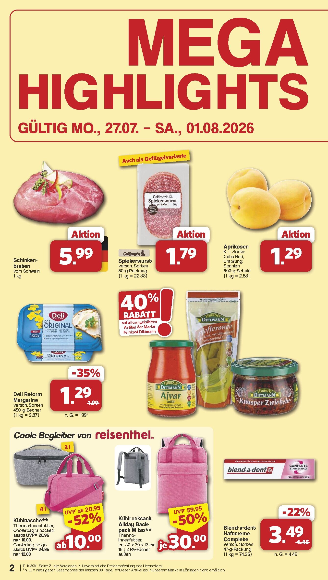 Famila Aktueller Prospekt ab Montag Seite 2
