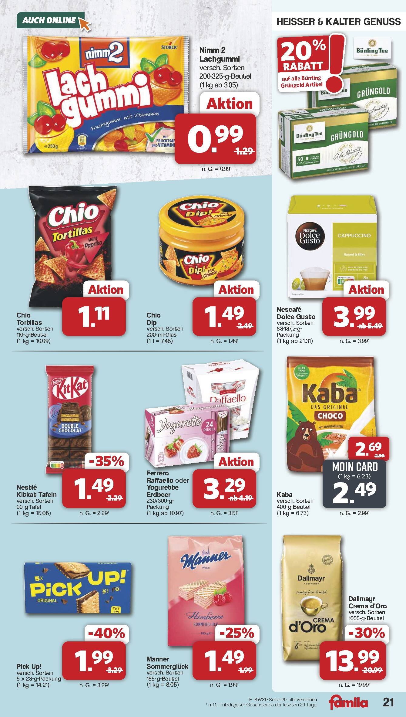 Famila Aktueller Prospekt ab Montag Seite 21