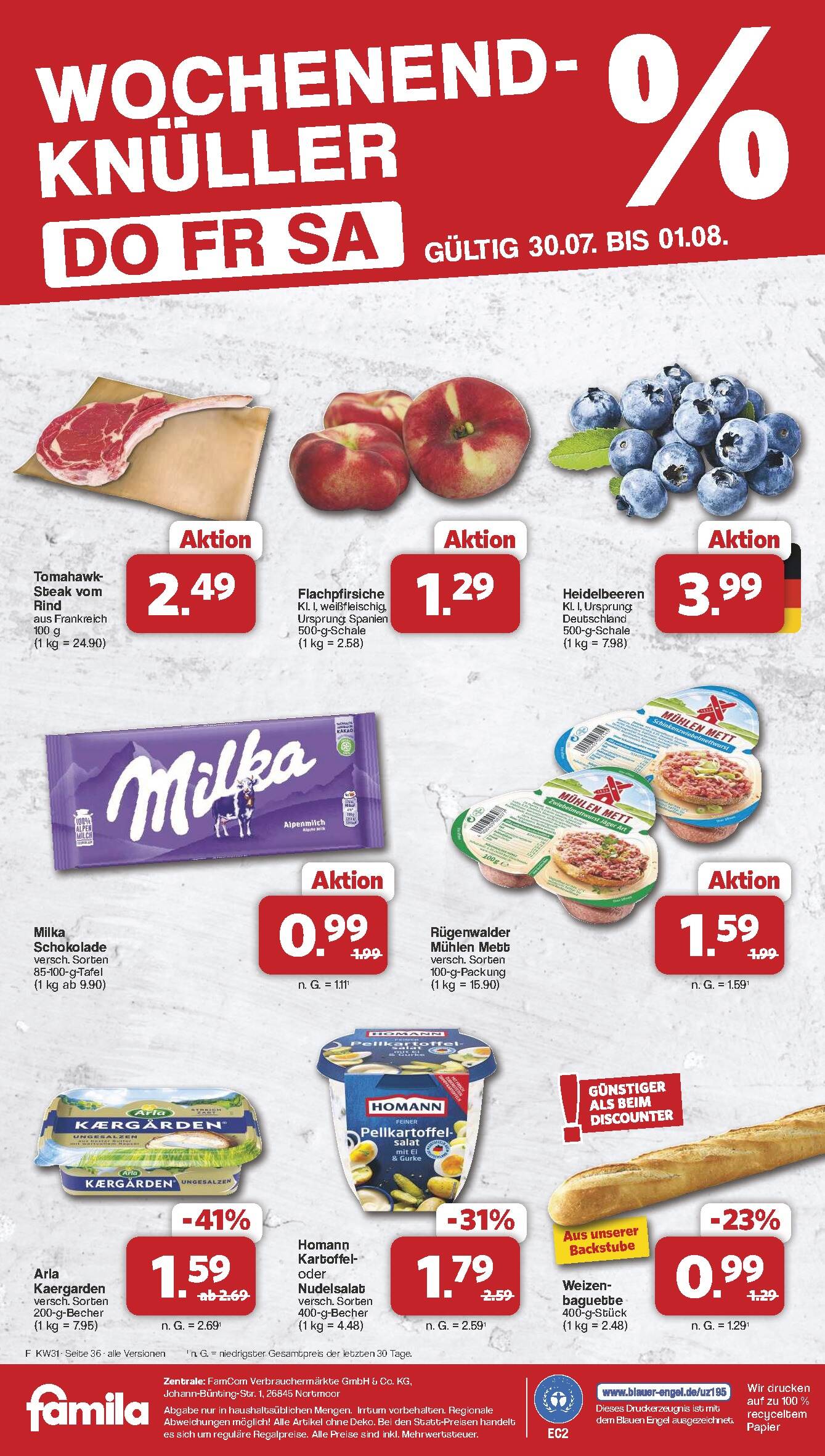 Famila Aktueller Prospekt ab Montag Seite 38