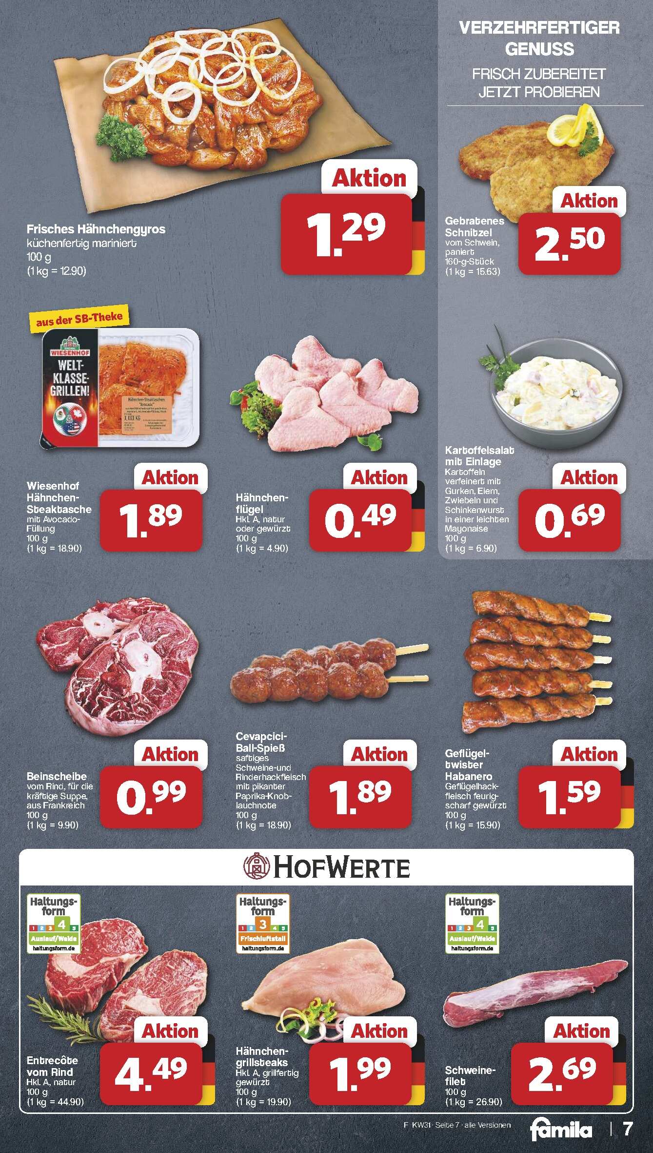 Famila Aktueller Prospekt ab Montag Seite 7