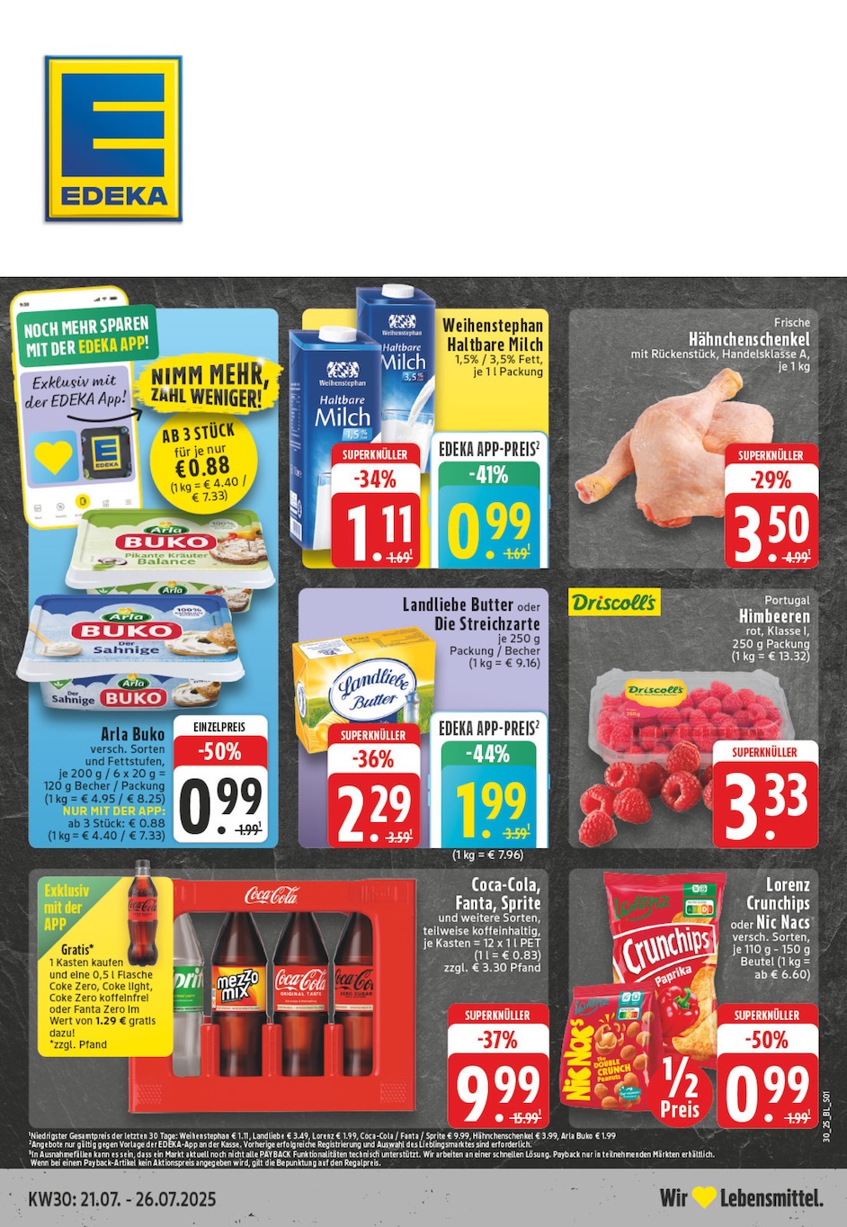 Page 1 of leaflet Prospekt ab Montag - Nordrhein - Westfalen