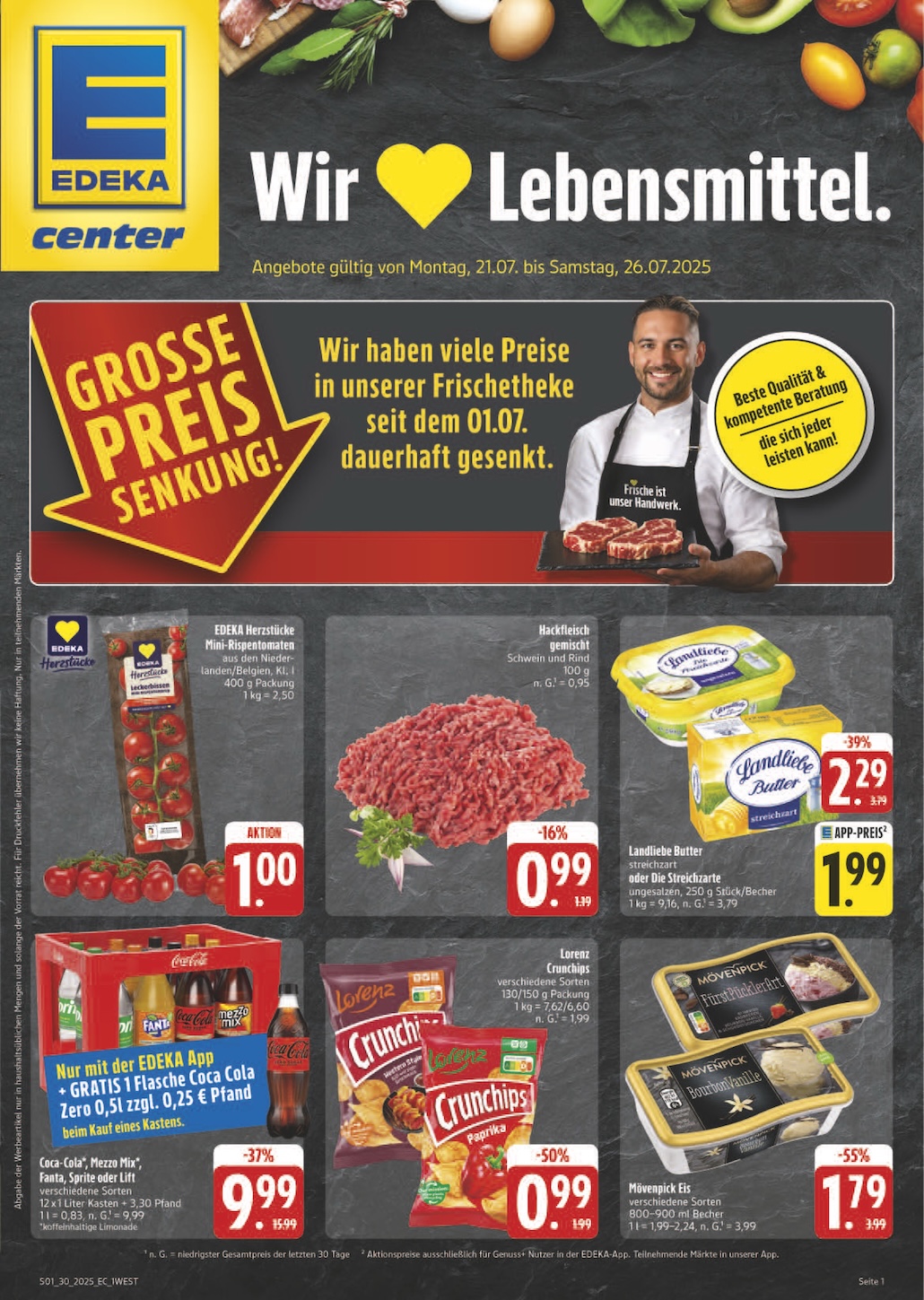 Page 1 of leaflet Prospekt ab Montag - Bayern Nord