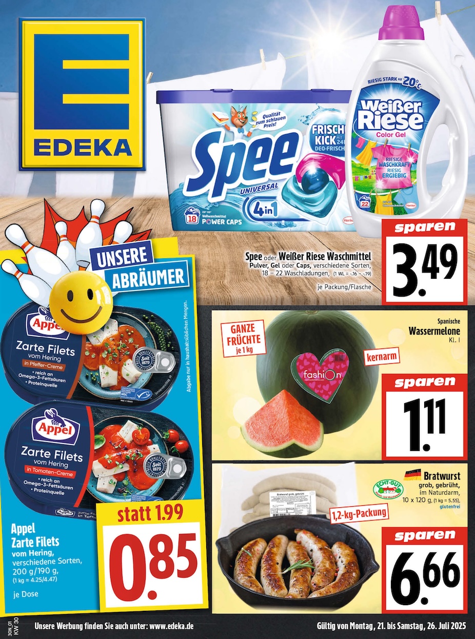 Page 1 of leaflet Prospekt ab Montag - Thüringen