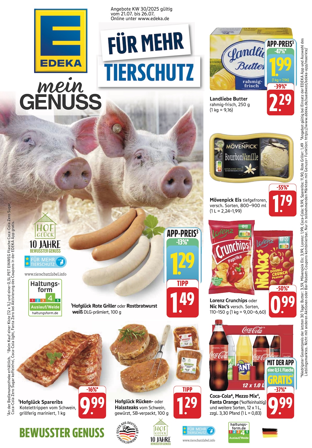 Page 1 of leaflet Prospekt ab Montag - Rheinland - Pfalz