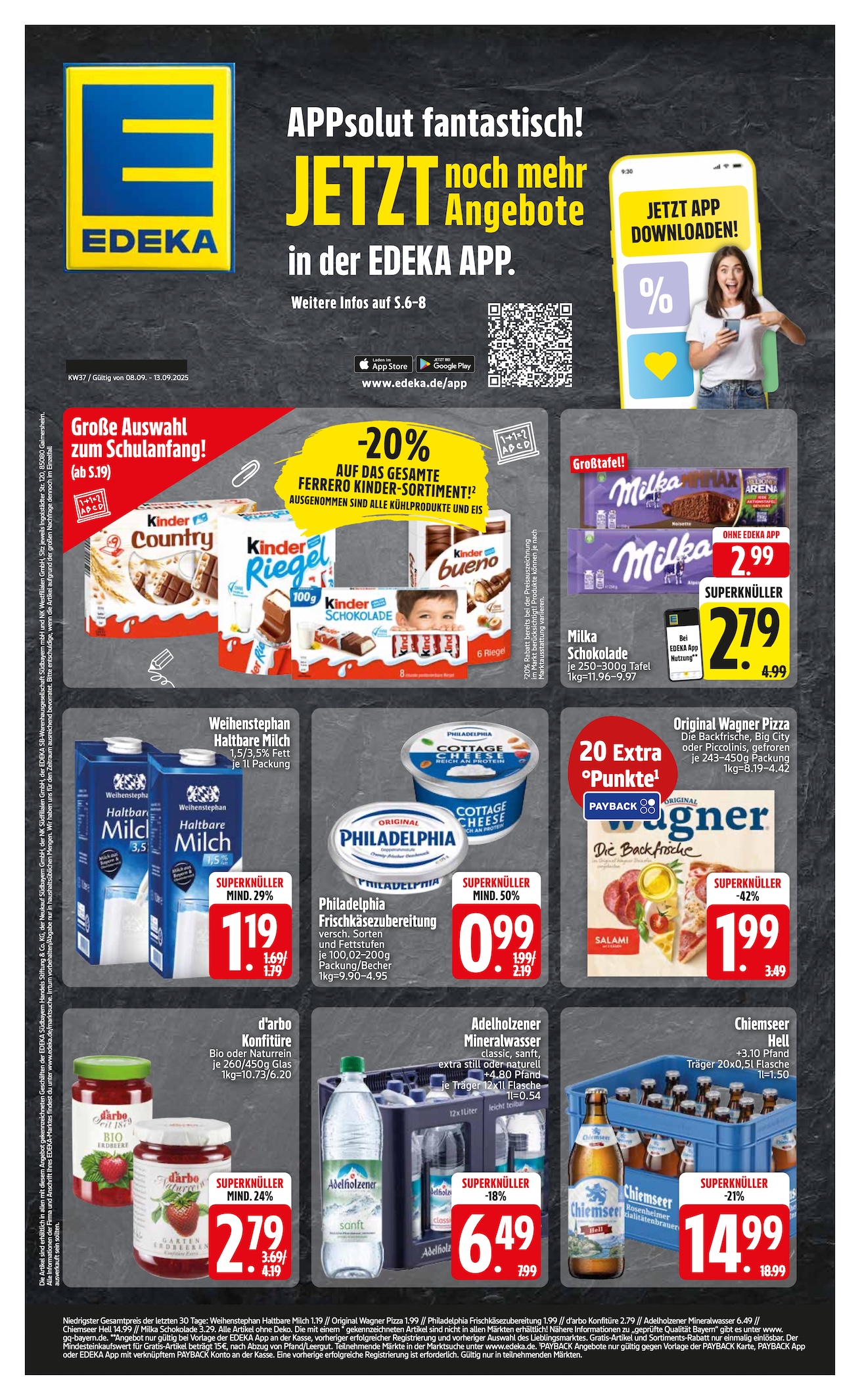 Page 1 of leaflet Prospekt ab Montag - Bayern Süd