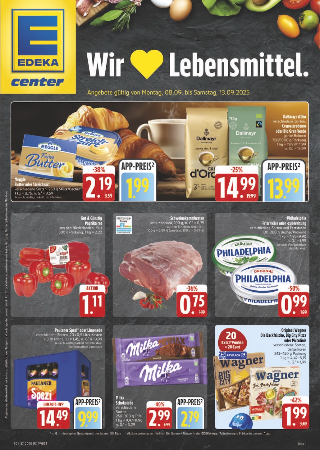 Page 1 of leaflet Prospekt ab Montag - Bayern Nord
