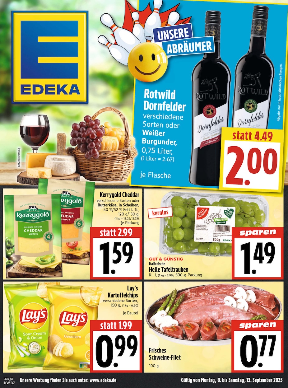 Page 1 of leaflet Prospekt ab Montag - Thüringen