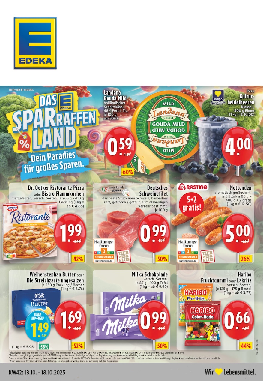 Page 1 of leaflet Prospekt ab Montag - Nordrhein - Westfalen