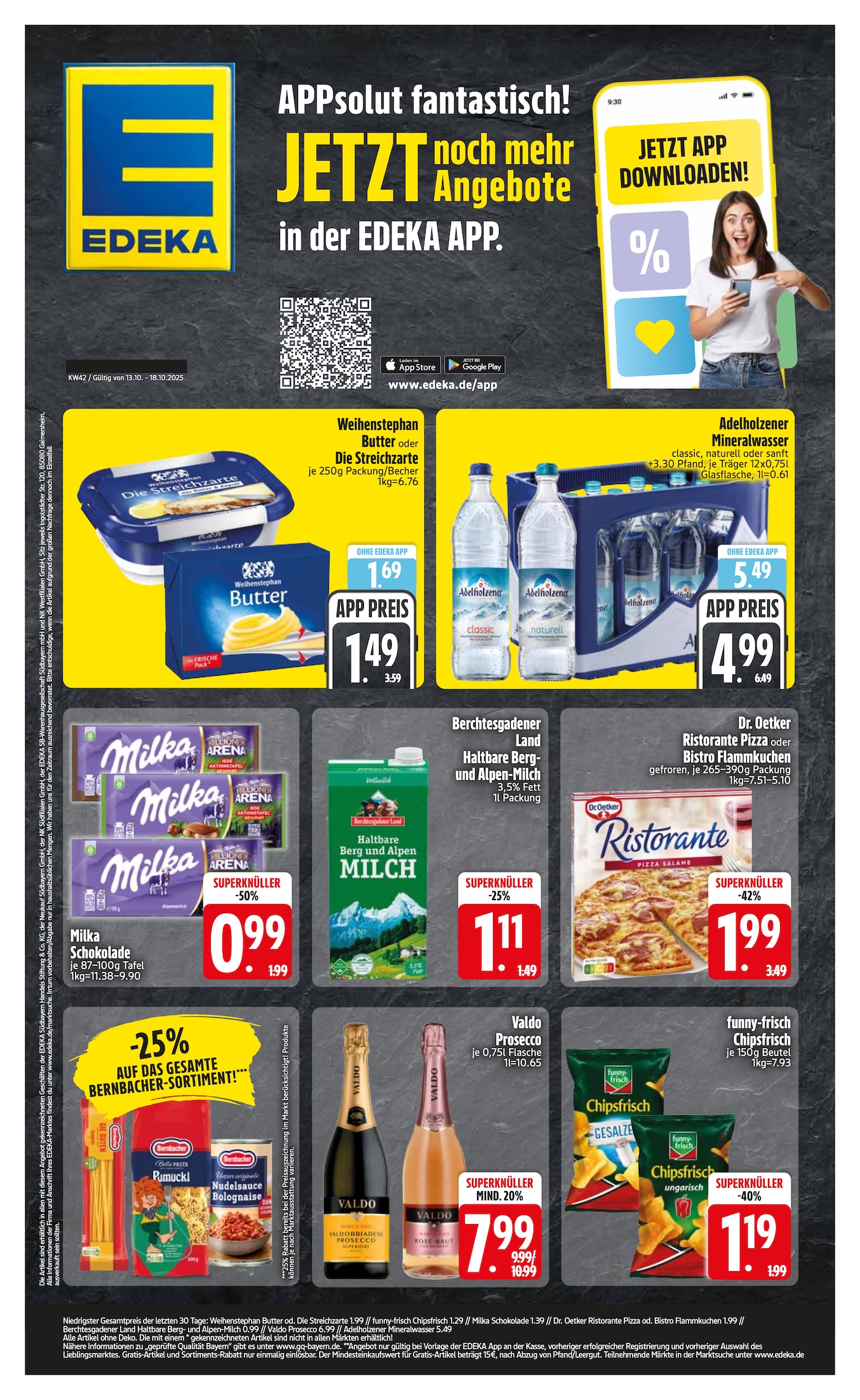 Page 1 of leaflet Prospekt ab Montag - Bayern Süd