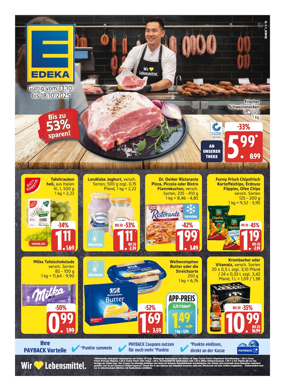 Page 1 of leaflet Prospekt ab Montag - Schleswig - Holstein