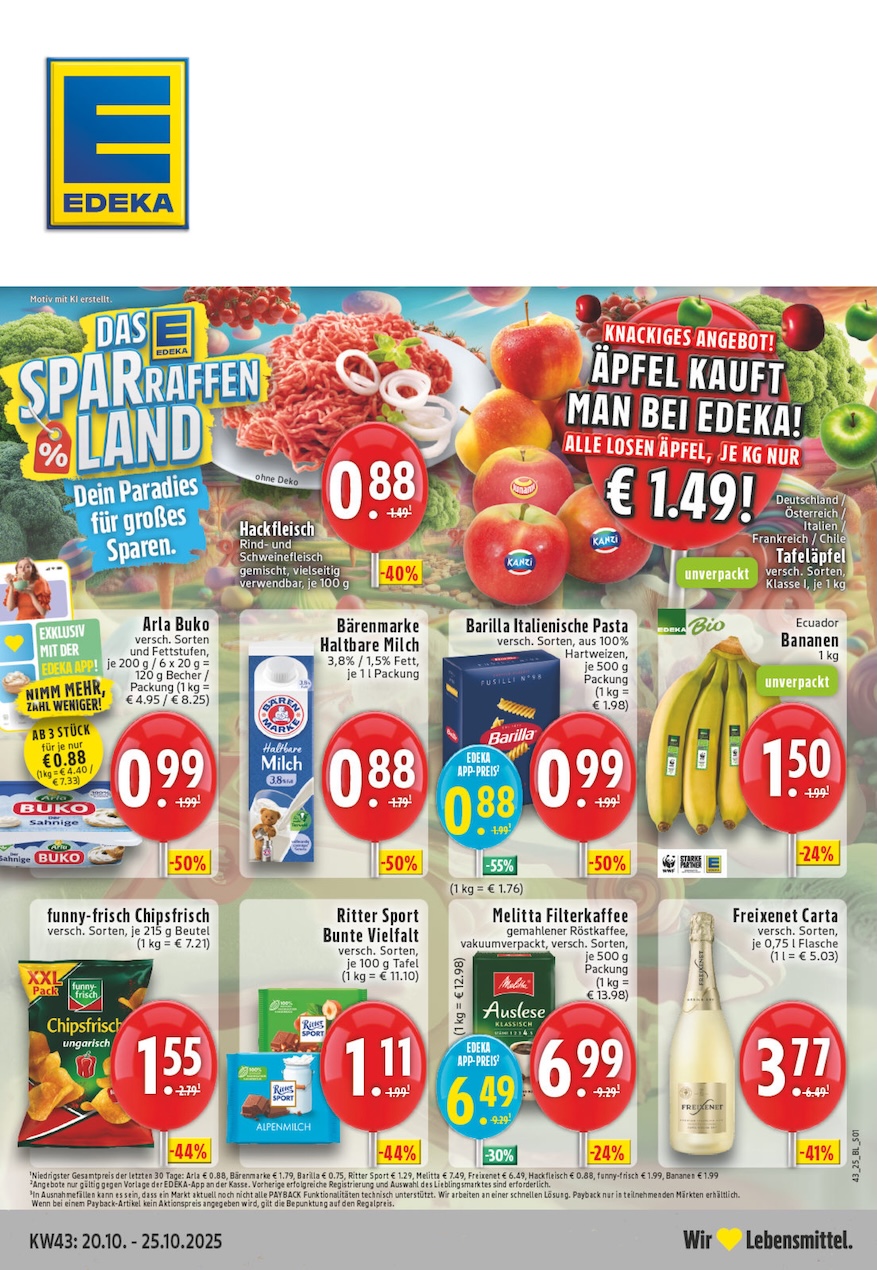 Page 1 of leaflet Prospekt ab Montag - Nordrhein - Westfalen